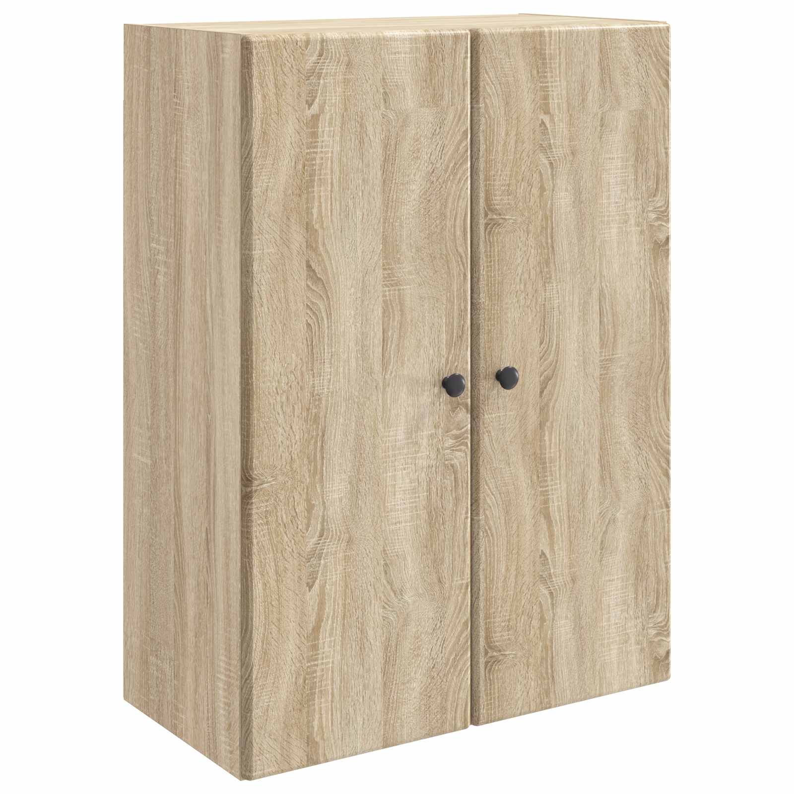 Wandkast Sonoma Eiken 66 x 34,5 x 90 cm Bewerkt hout – afbeelding 2