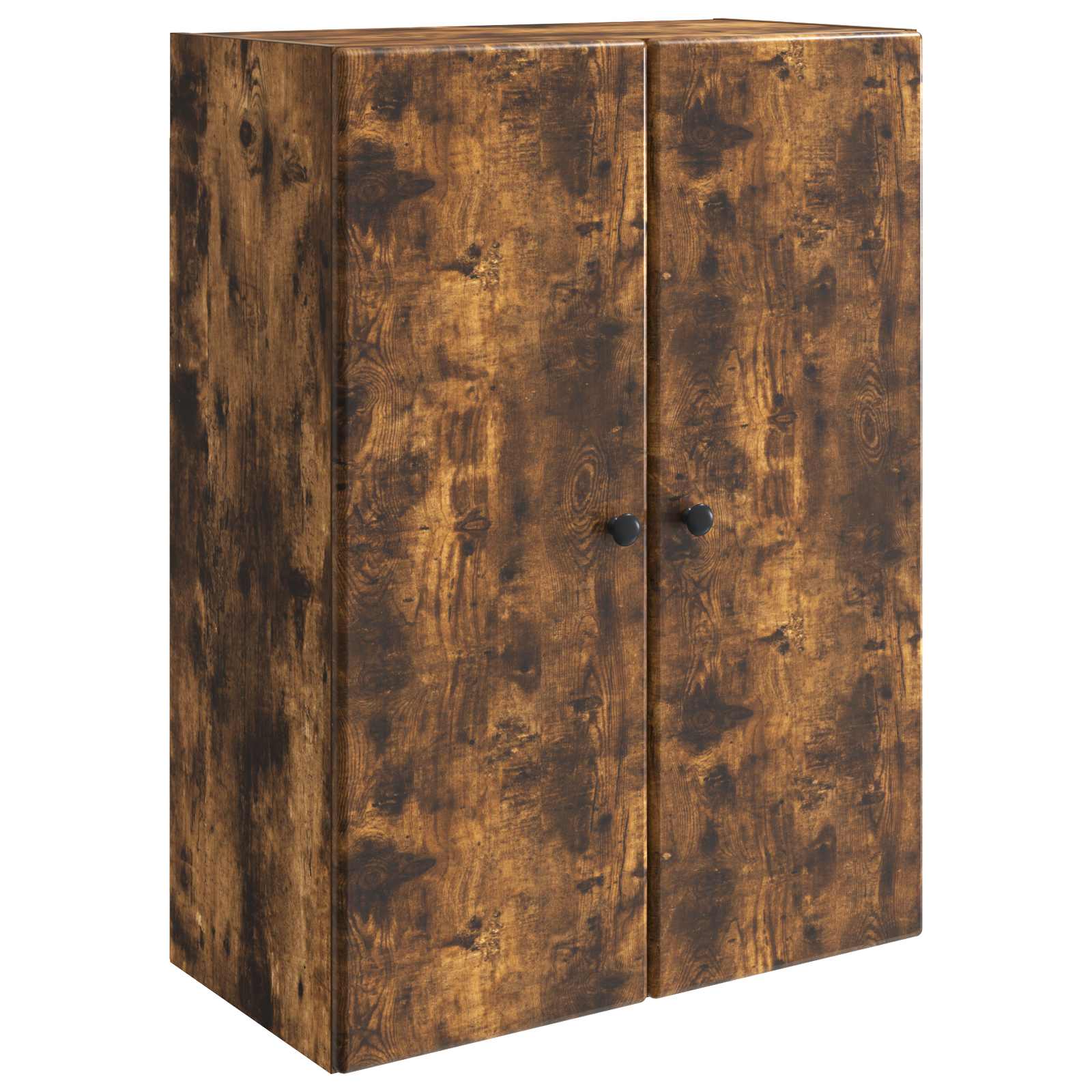 Wandkast Gerookt eiken 66 x 34,5 x 90 cm Bewerkt hout – afbeelding 2