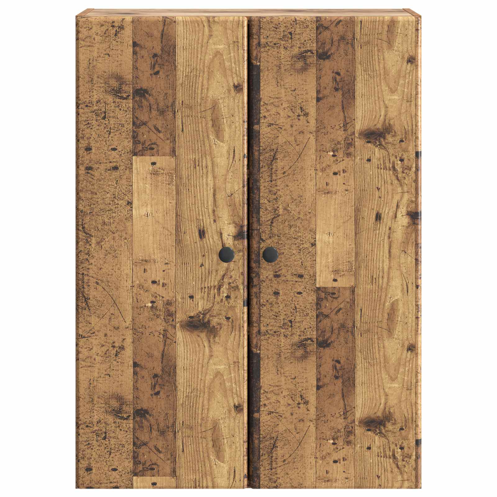 Wandkast Oud hout 66 x 34,5 x 90 cm Bewerkt hout – afbeelding 4
