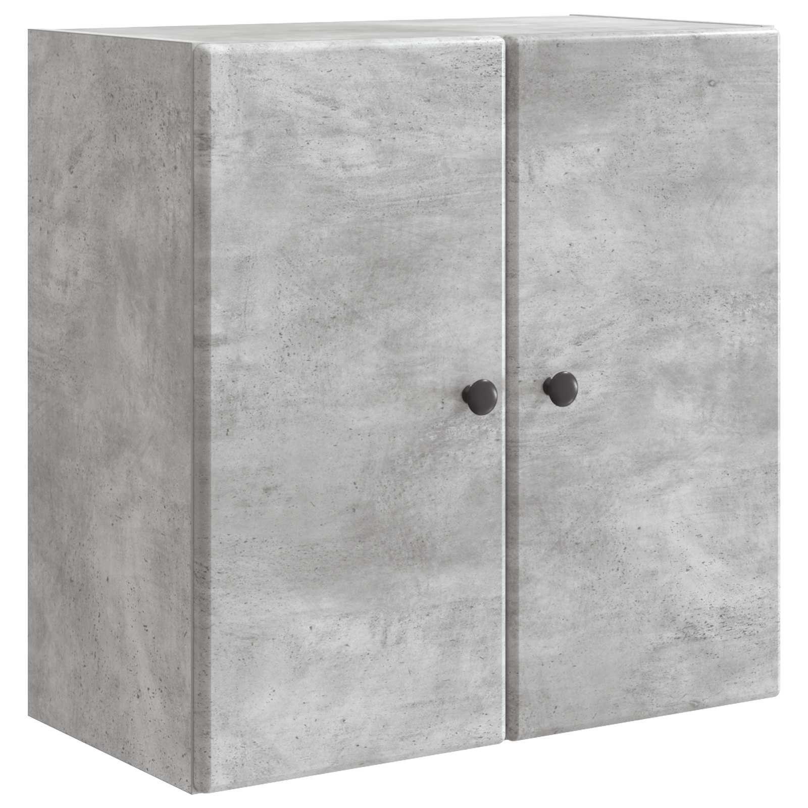 Wandkast Betongrijs 59 x 31 x 60 cm Bewerkt hout – afbeelding 2