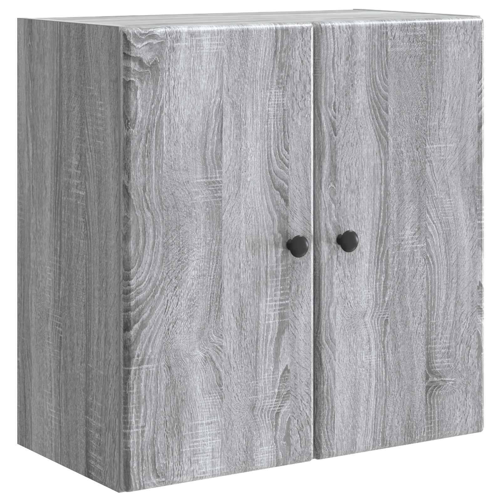 Wandkast Grijs Sonoma 59 x 31 x 60 cm Bewerkt hout – afbeelding 2