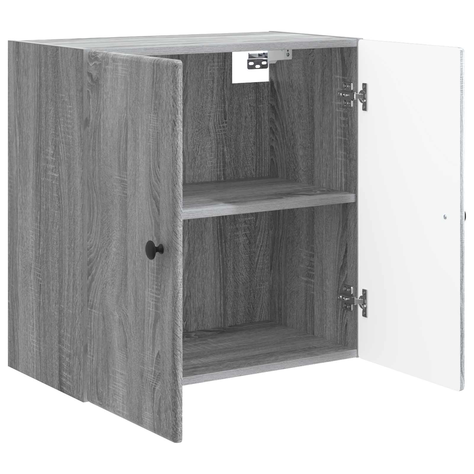 Wandkast Grijs Sonoma 59 x 31 x 60 cm Bewerkt hout – afbeelding 3