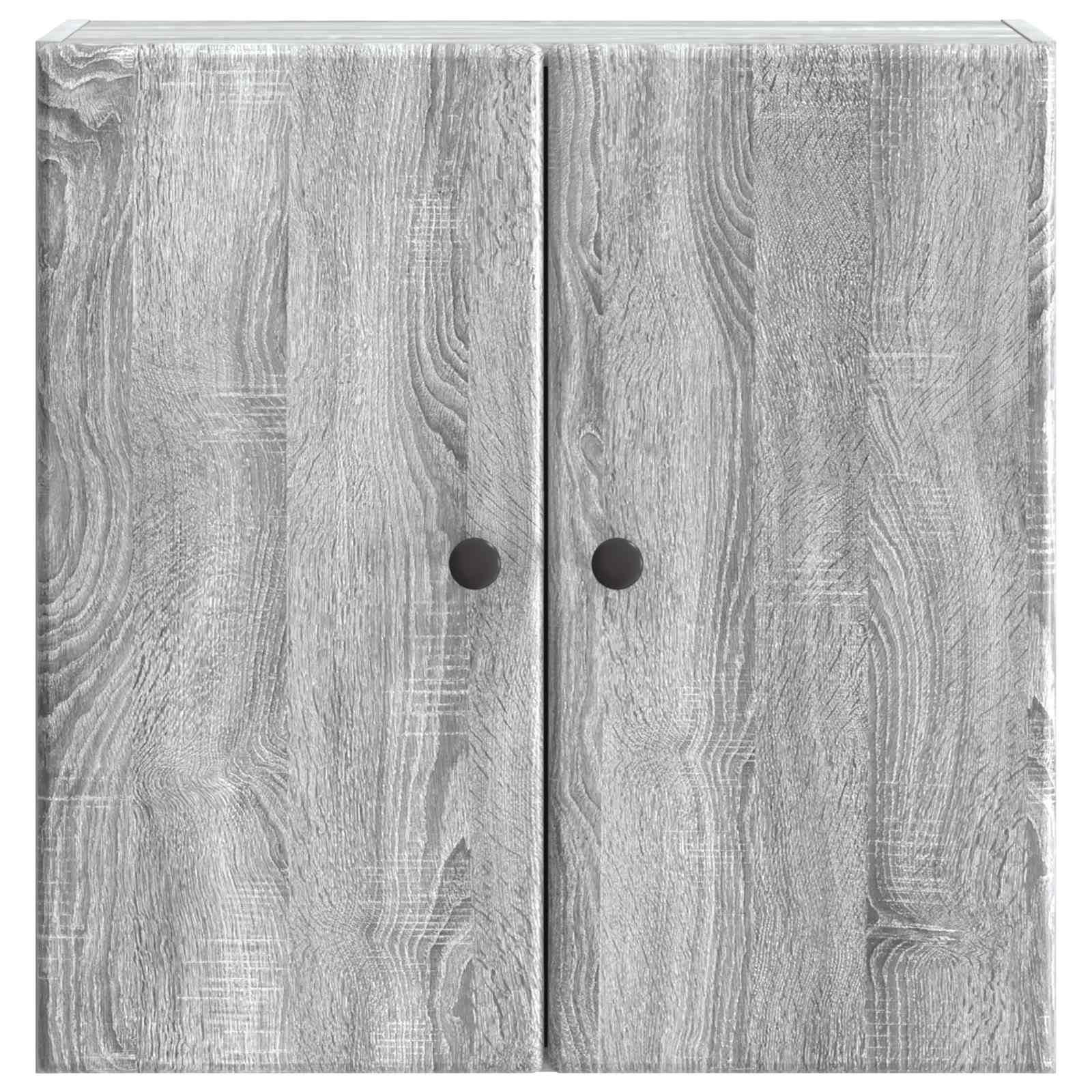 Wandkast Grijs Sonoma 59 x 31 x 60 cm Bewerkt hout – afbeelding 4