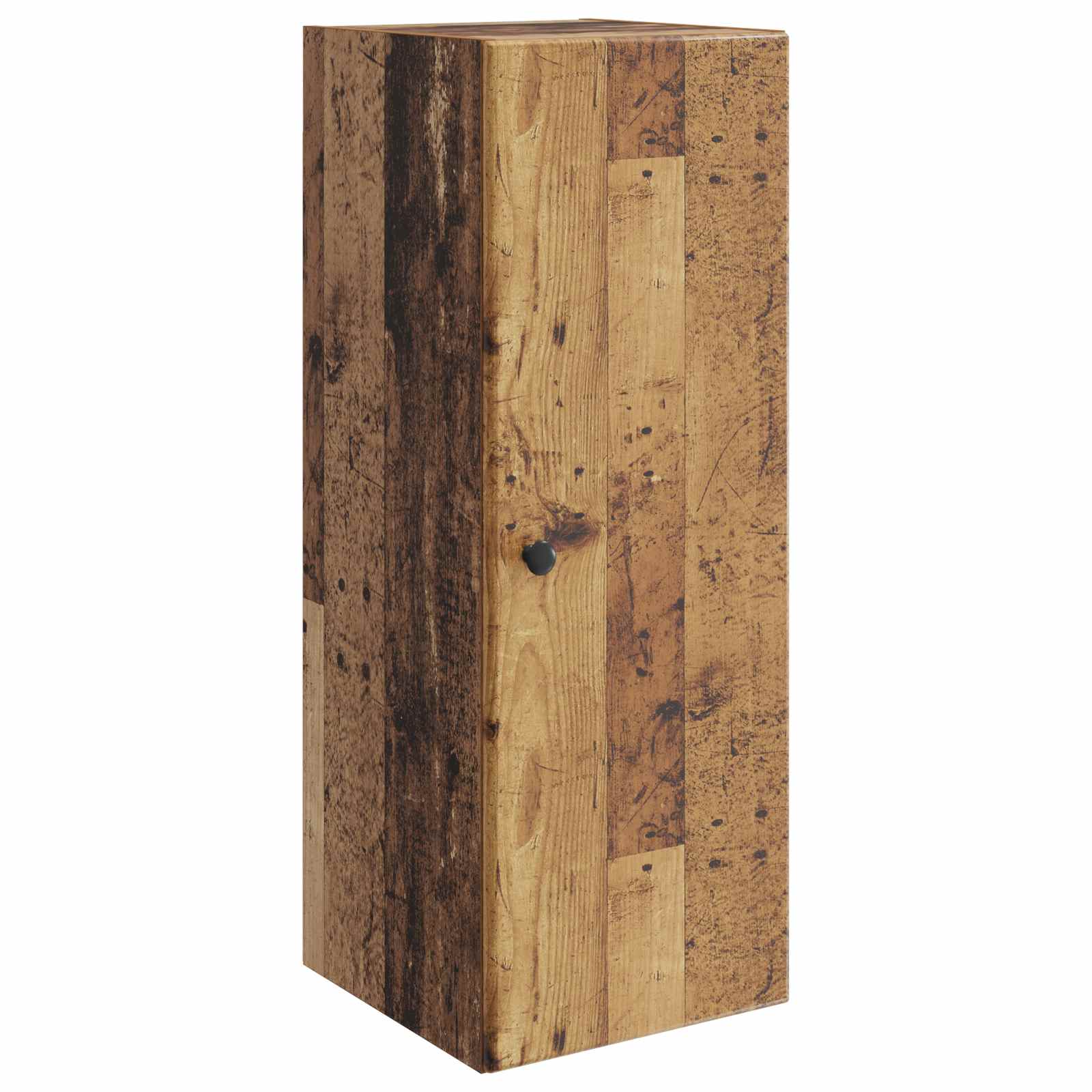 Wandkast Oud hout 33 x 34,5 x 90 cm Bewerkt hout – afbeelding 2