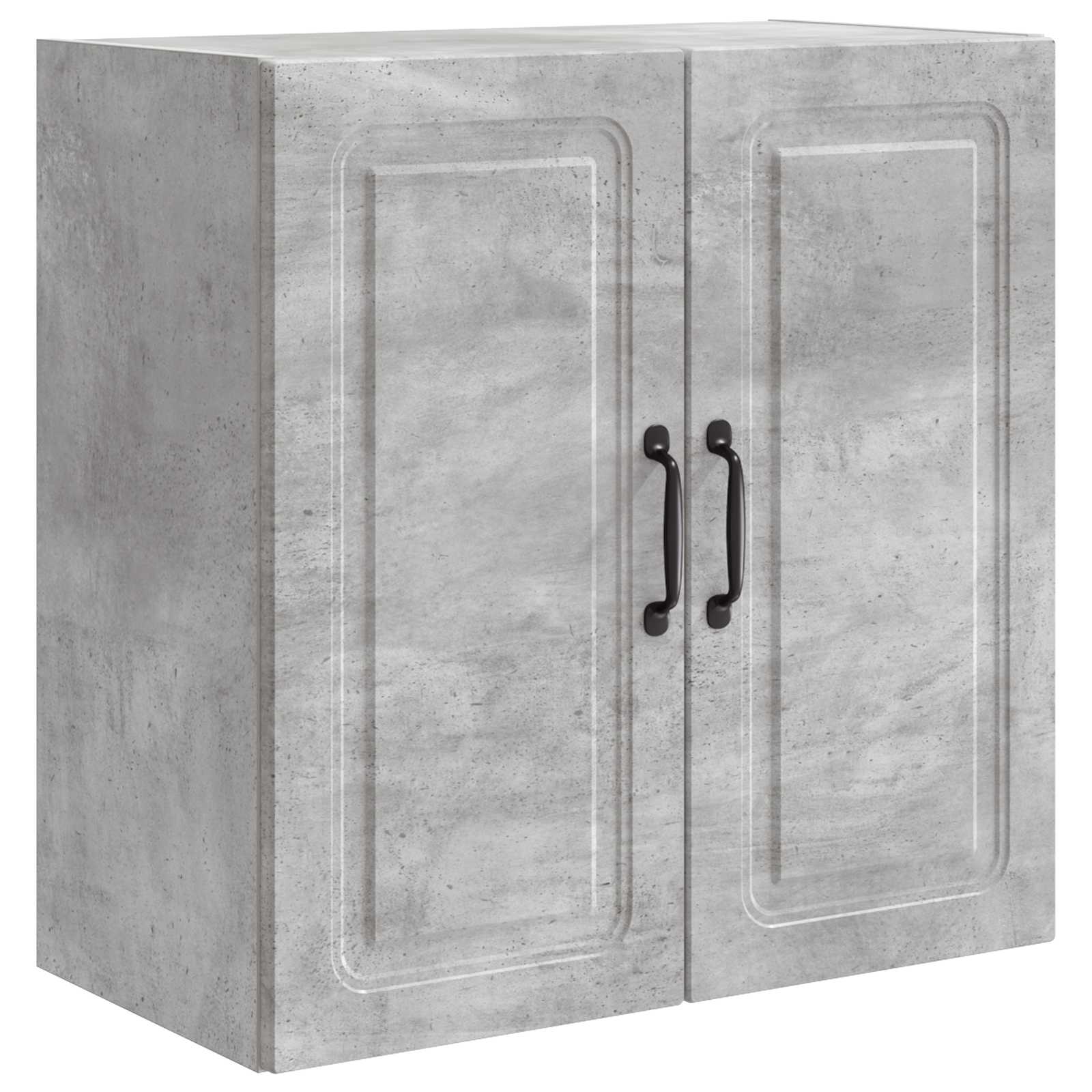 Wandkast Betongrijs 59 x 31 x 60 cm Bewerkt hout – afbeelding 2