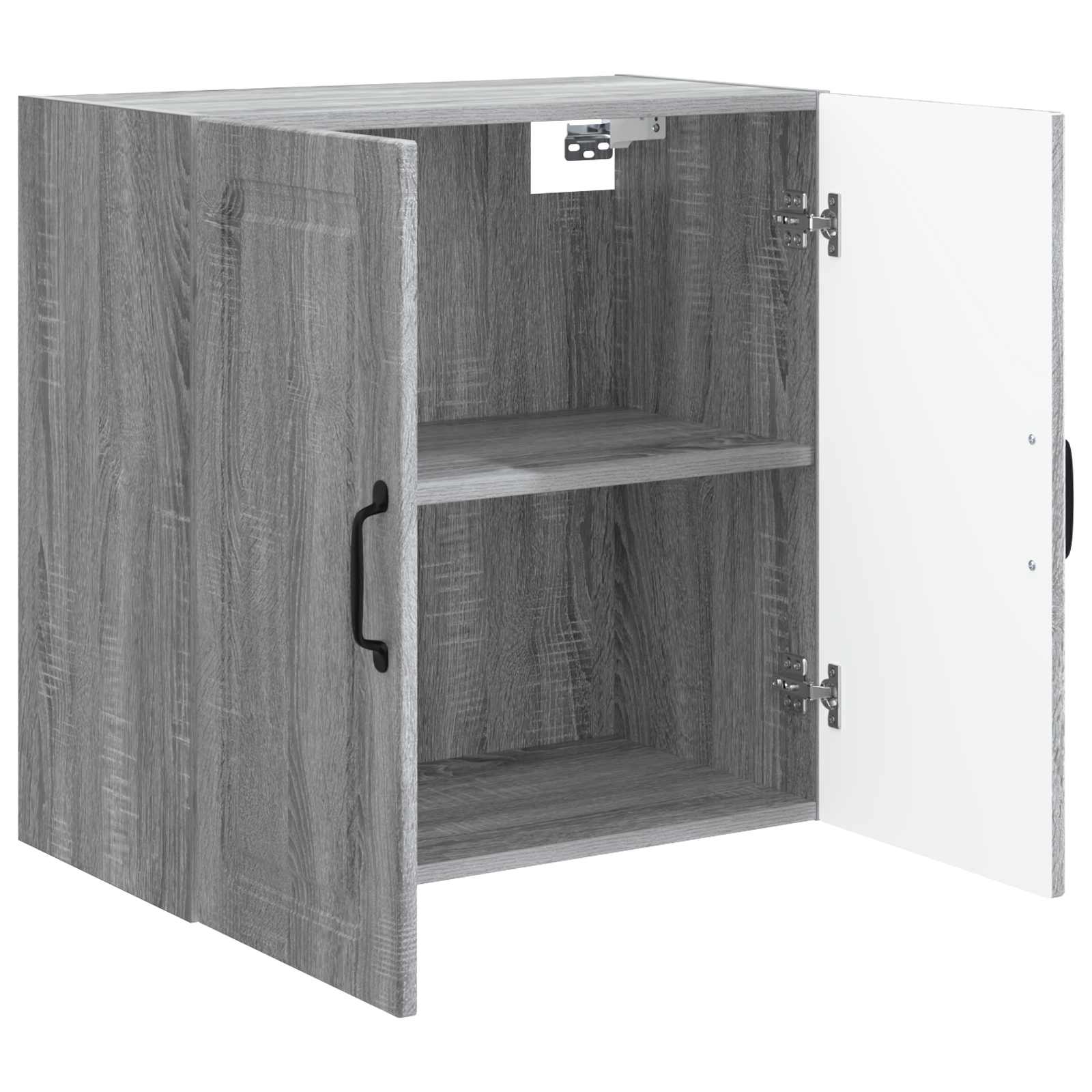 Wandkast Grijs Sonoma 59 x 31 x 60 cm Bewerkt hout – afbeelding 3