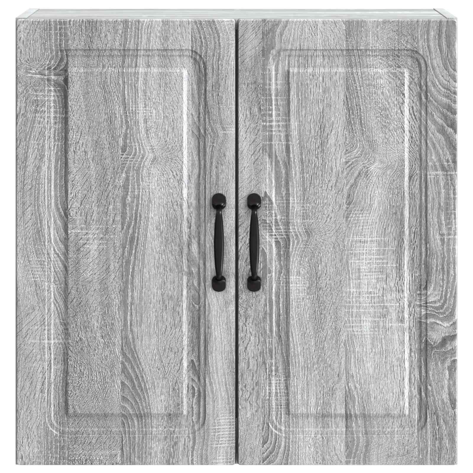 Wandkast Grijs Sonoma 59 x 31 x 60 cm Bewerkt hout – afbeelding 4