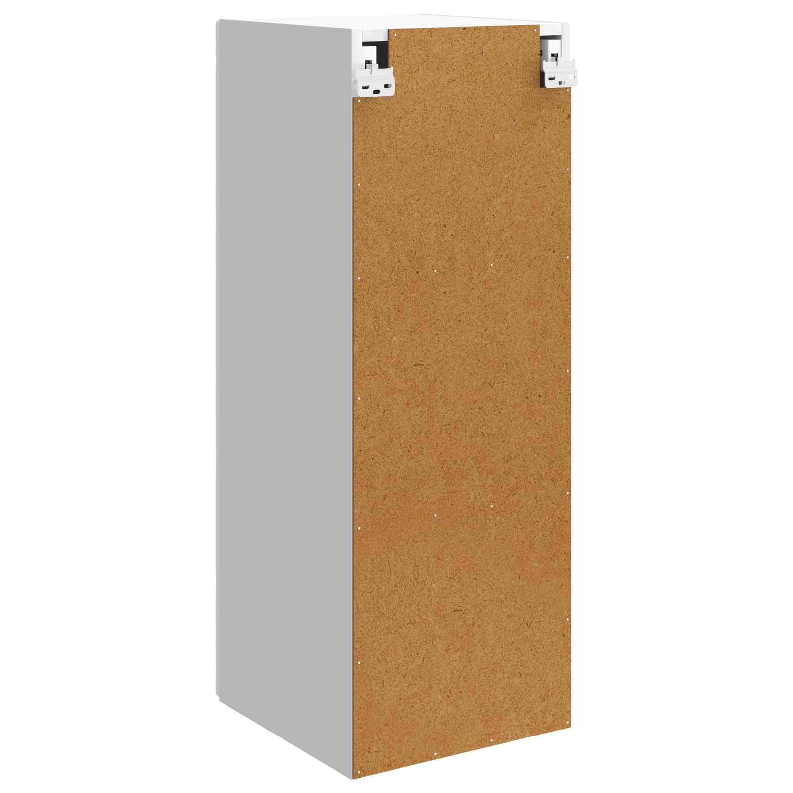 Wandkast Hoogglans Wit 33 x 34,5 x 90 cm Bewerkt hout – afbeelding 6