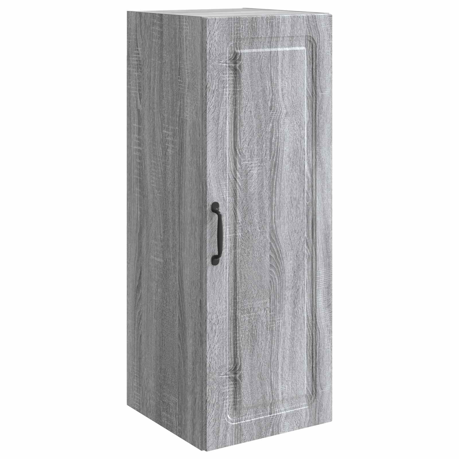 Wandkast Grijs Sonoma 33 x 34,5 x 90 cm Bewerkt hout – afbeelding 2