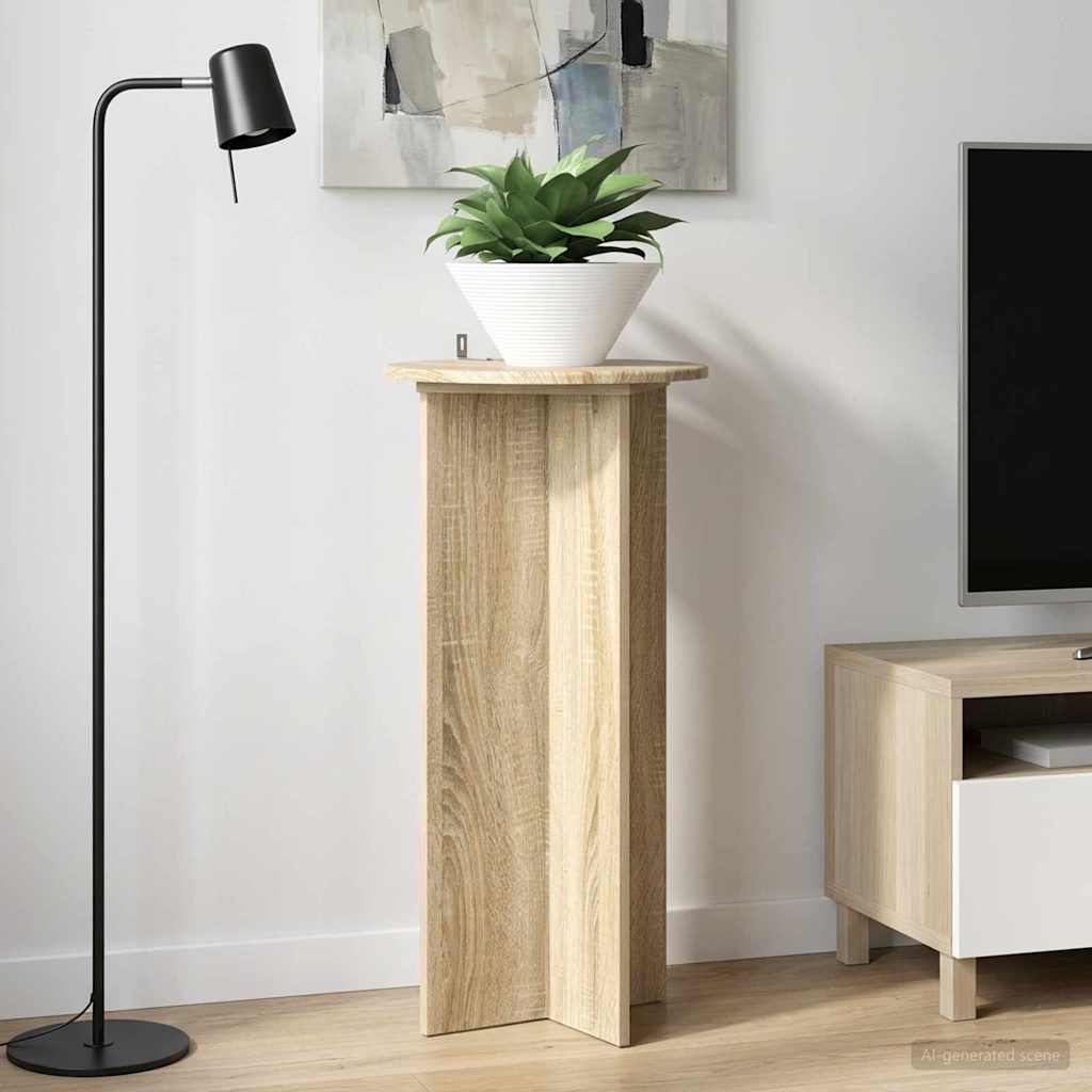 Plantenstandaard 2 pcs Sonoma Eiken 40 x 40 x 80 cm
