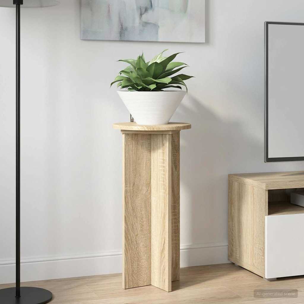 Plantenstandaard 2 pcs Sonoma Eiken 29,5 x 29,5 x 60 cm