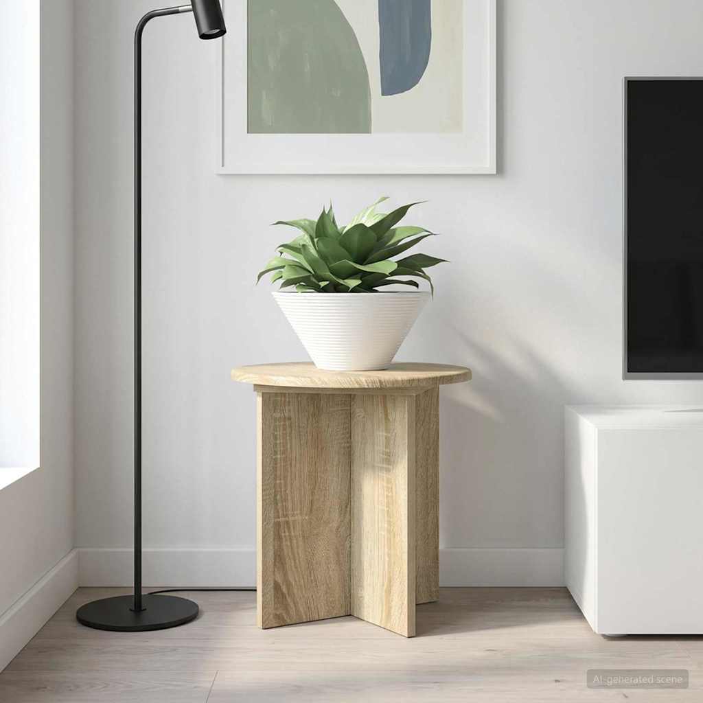 Plantenstandaard 2 pcs Sonoma Eiken 40 x 40 x 40 cm