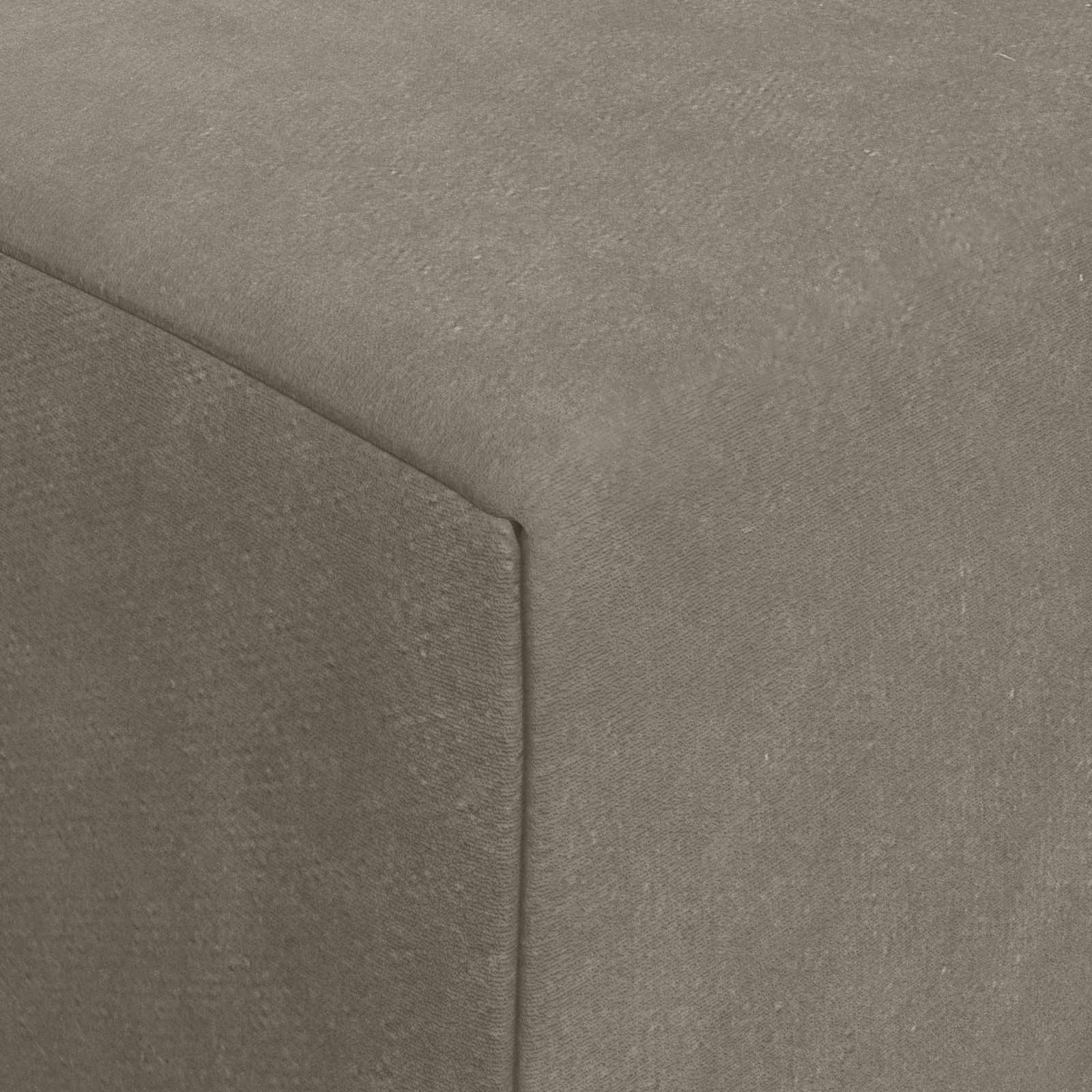 Vouwbare Bankbed Lichtgrijs 200 x 70 x 10 cm Fluweel – afbeelding 6