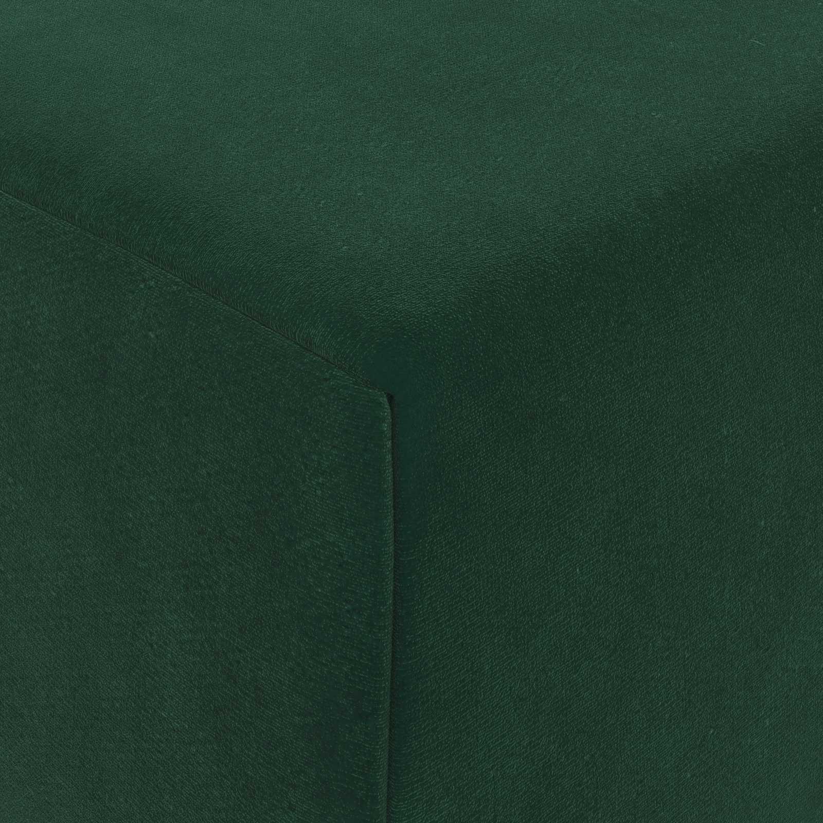 Vouwbare Bankbed Donkergroen 200 x 70 x 10 cm Fluweel – afbeelding 6