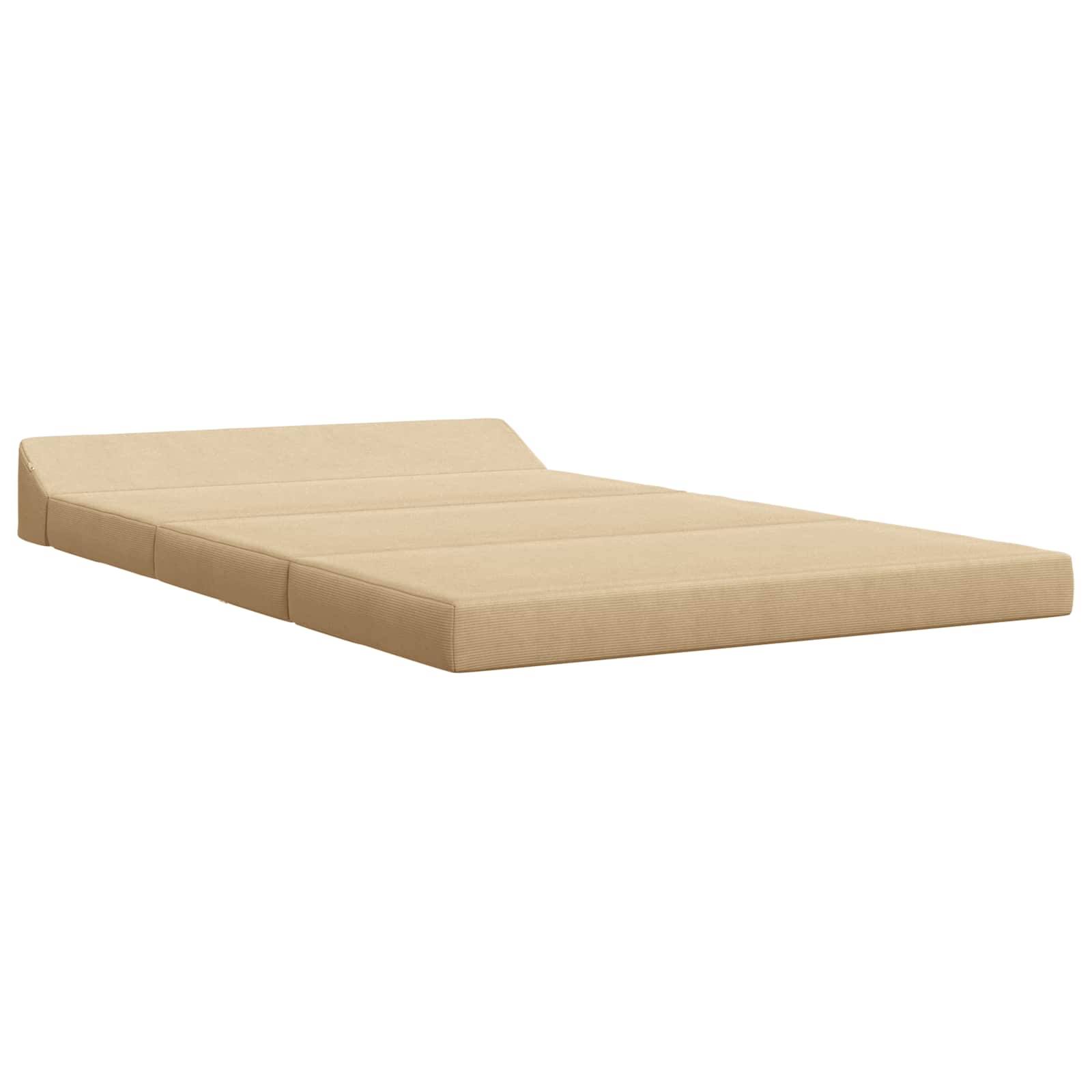 Vouwbare Bankbed Groen Grijs 120 x 60 x 49 cm Stof – afbeelding 2