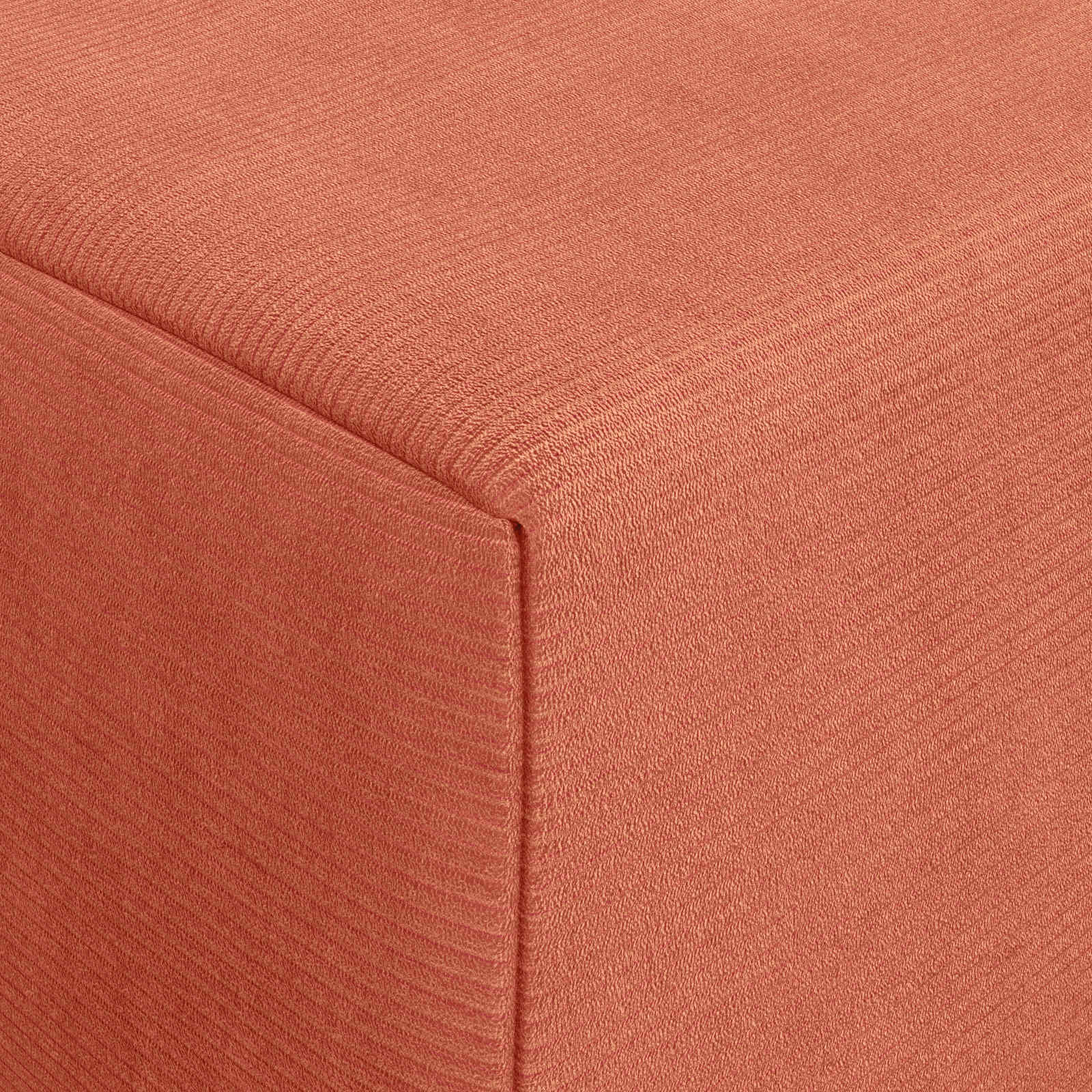 Vouwbare Bankbed Rood-oranje 120 x 60 x 49 cm Stof – afbeelding 6