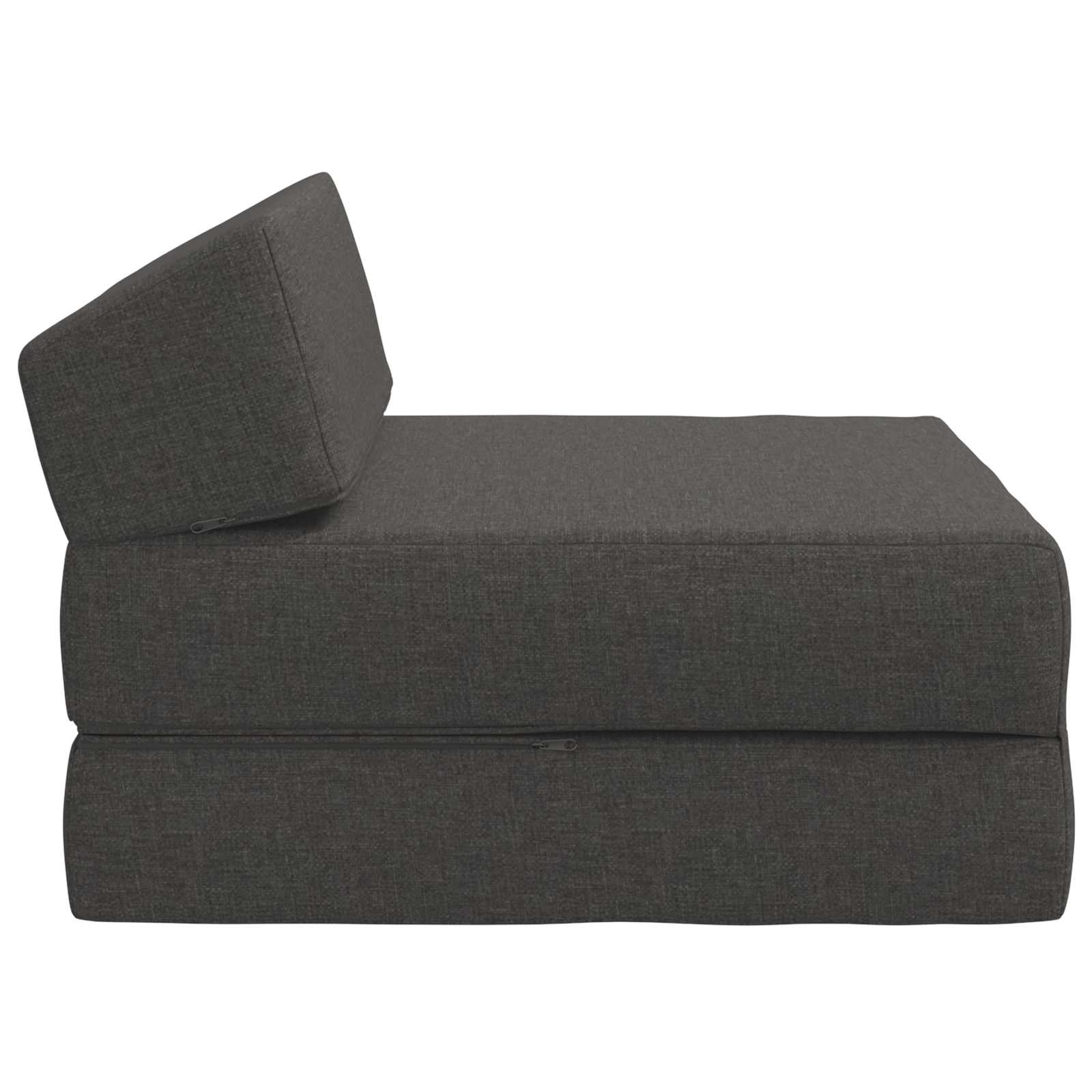 Vouwbare Bankbed Donkergrijs 60 x 70 x 41 cm Stof – afbeelding 4