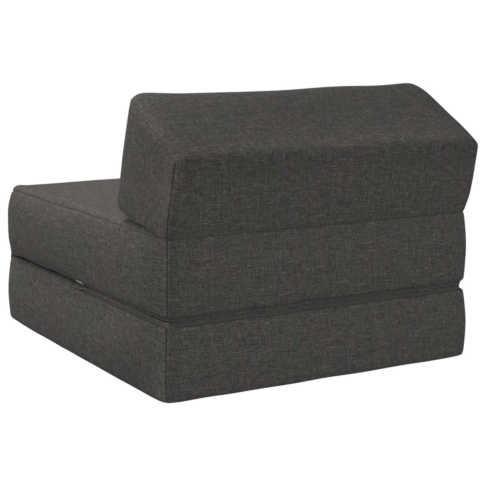 Vouwbare Bankbed Donkergrijs 60 x 70 x 41 cm Stof – afbeelding 5