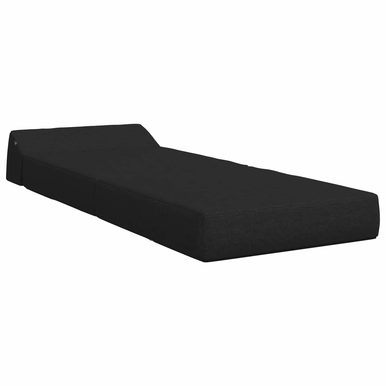 Vouwbare Bankbed Zwart 60 x 70 x 41 cm Stof – afbeelding 3
