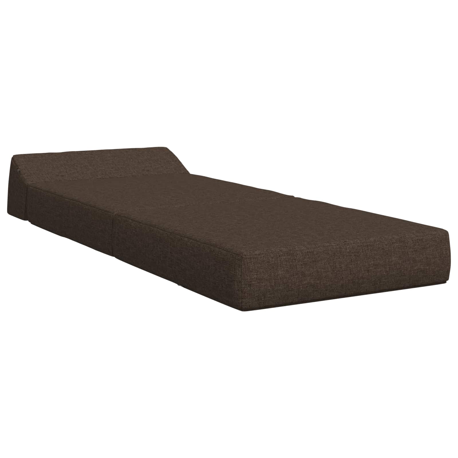 Vouwbare Bankbed Taupe 60 x 70 x 41 cm Stof – afbeelding 3