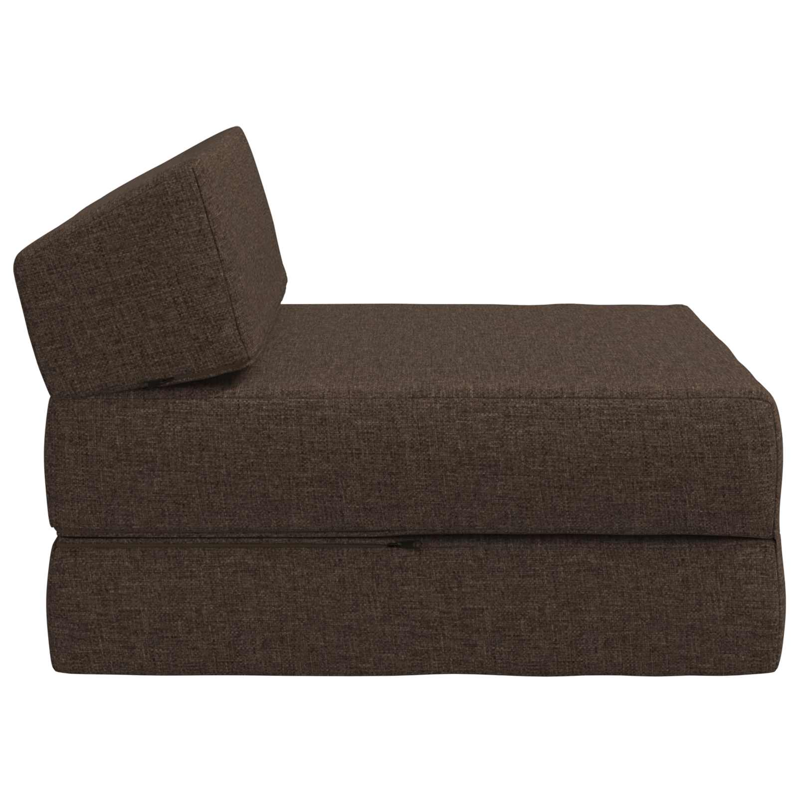 Vouwbare Bankbed Taupe 60 x 70 x 41 cm Stof – afbeelding 4