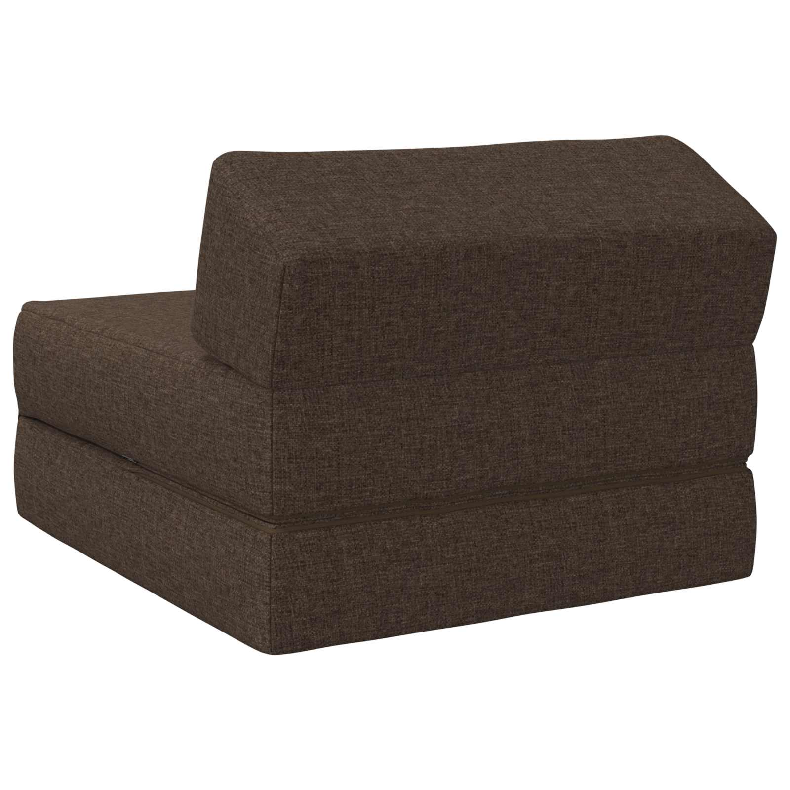 Vouwbare Bankbed Taupe 60 x 70 x 41 cm Stof – afbeelding 5