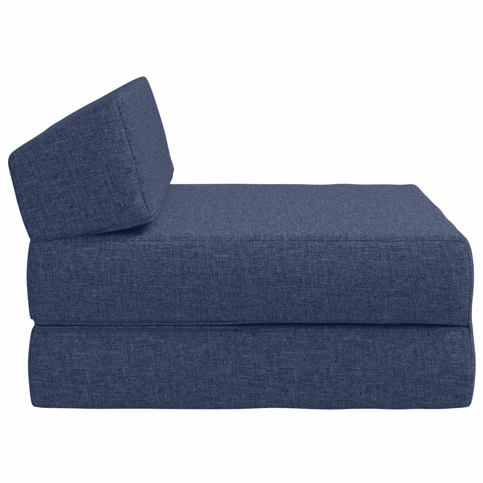 Vouwbare Bankbed Blauw 60 x 70 x 41 cm Stof – afbeelding 4