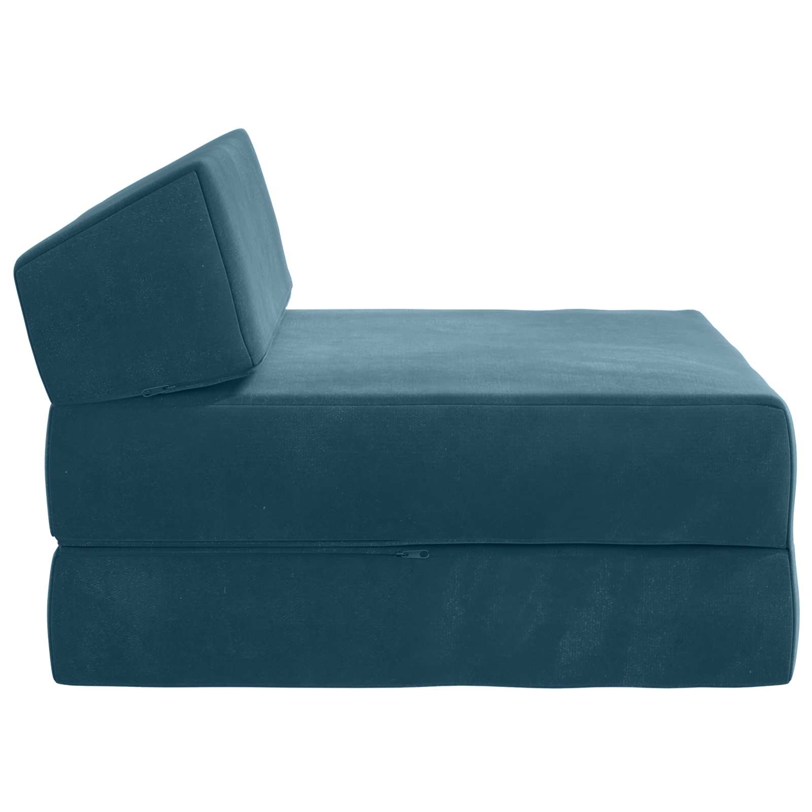 Vouwbare Bankbed Blauw 60 x 70 x 41 cm Stof – afbeelding 4