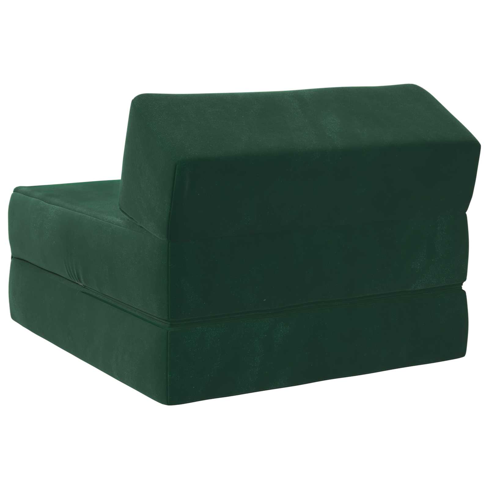Vouwbare Bankbed Donkergroen 60 x 70 x 41 cm Stof – afbeelding 5