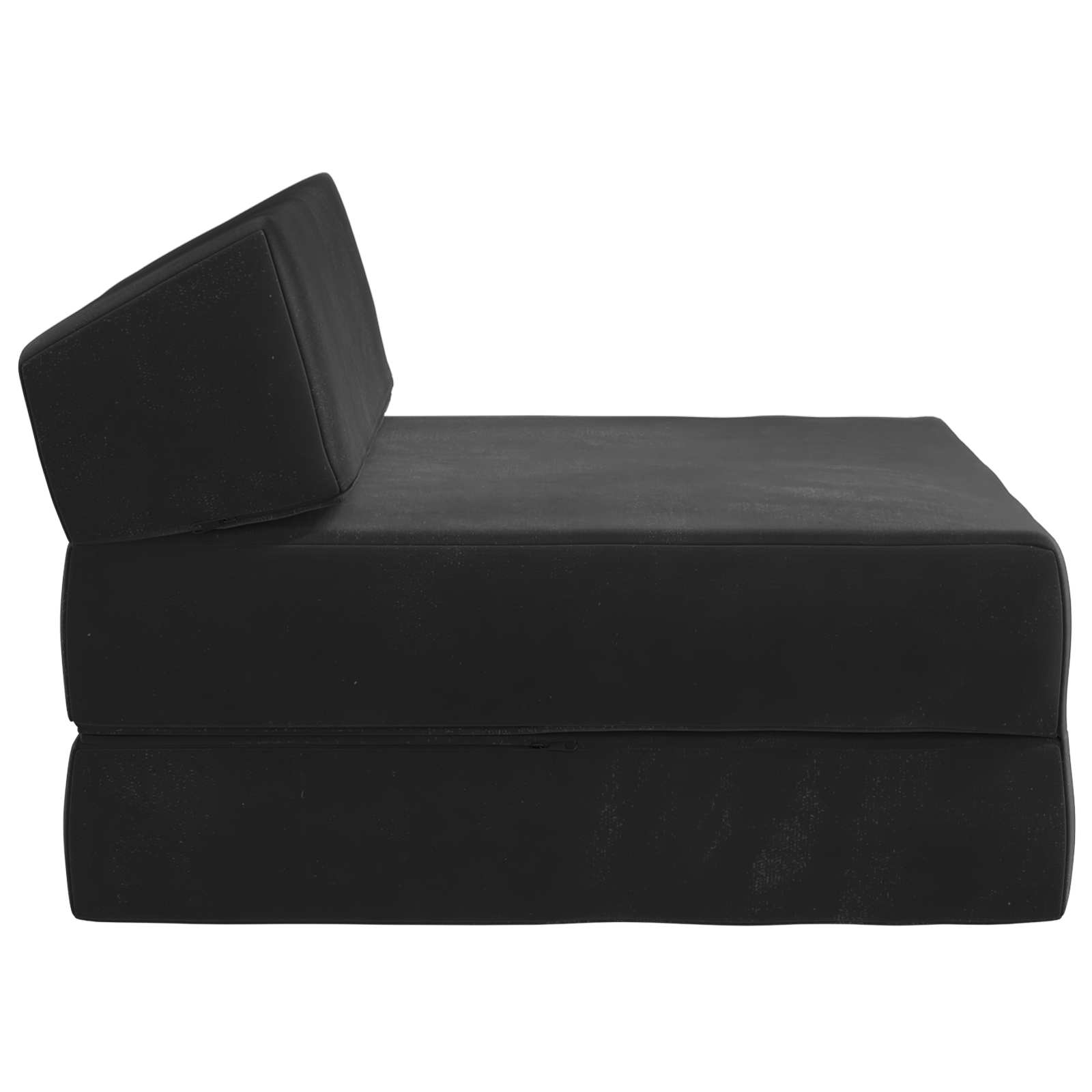 Vouwbare Bankbed Zwart 60 x 70 x 41 cm Stof – afbeelding 4