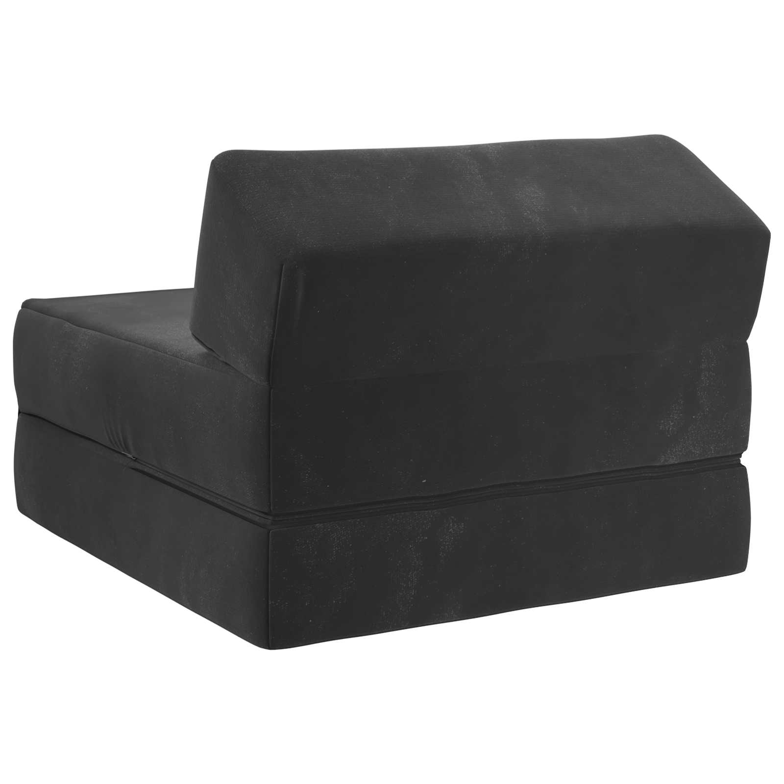 Vouwbare Bankbed Zwart 60 x 70 x 41 cm Stof – afbeelding 5