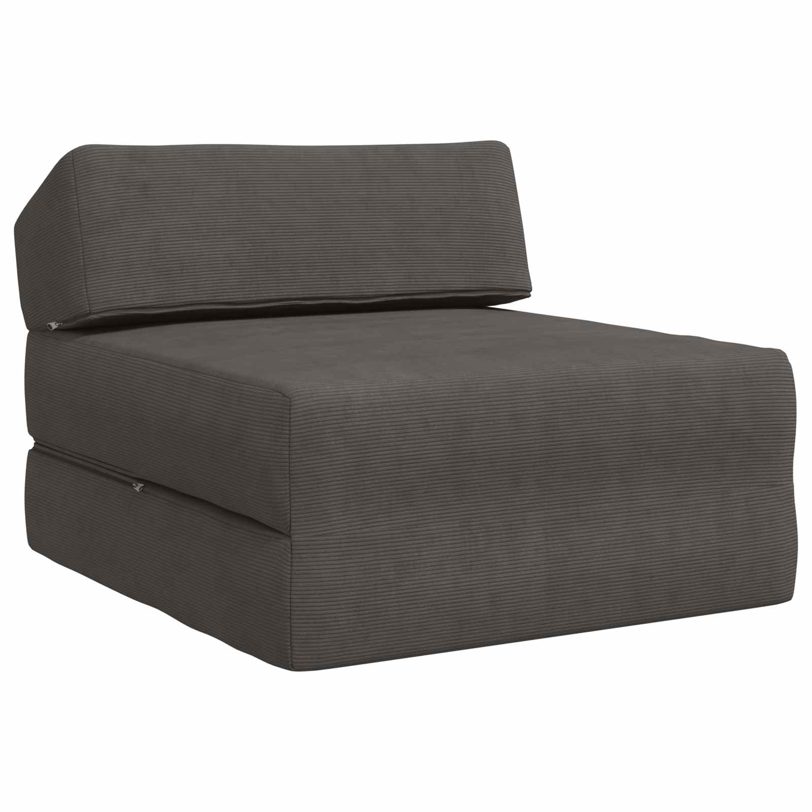 Vouwbare Bankbed Donkergrijs 60 x 70 x 41 cm Stof – afbeelding 2