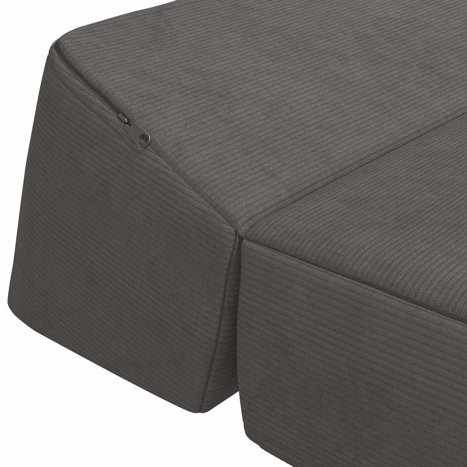 Vouwbare Bankbed Donkergrijs 60 x 70 x 41 cm Stof – afbeelding 6