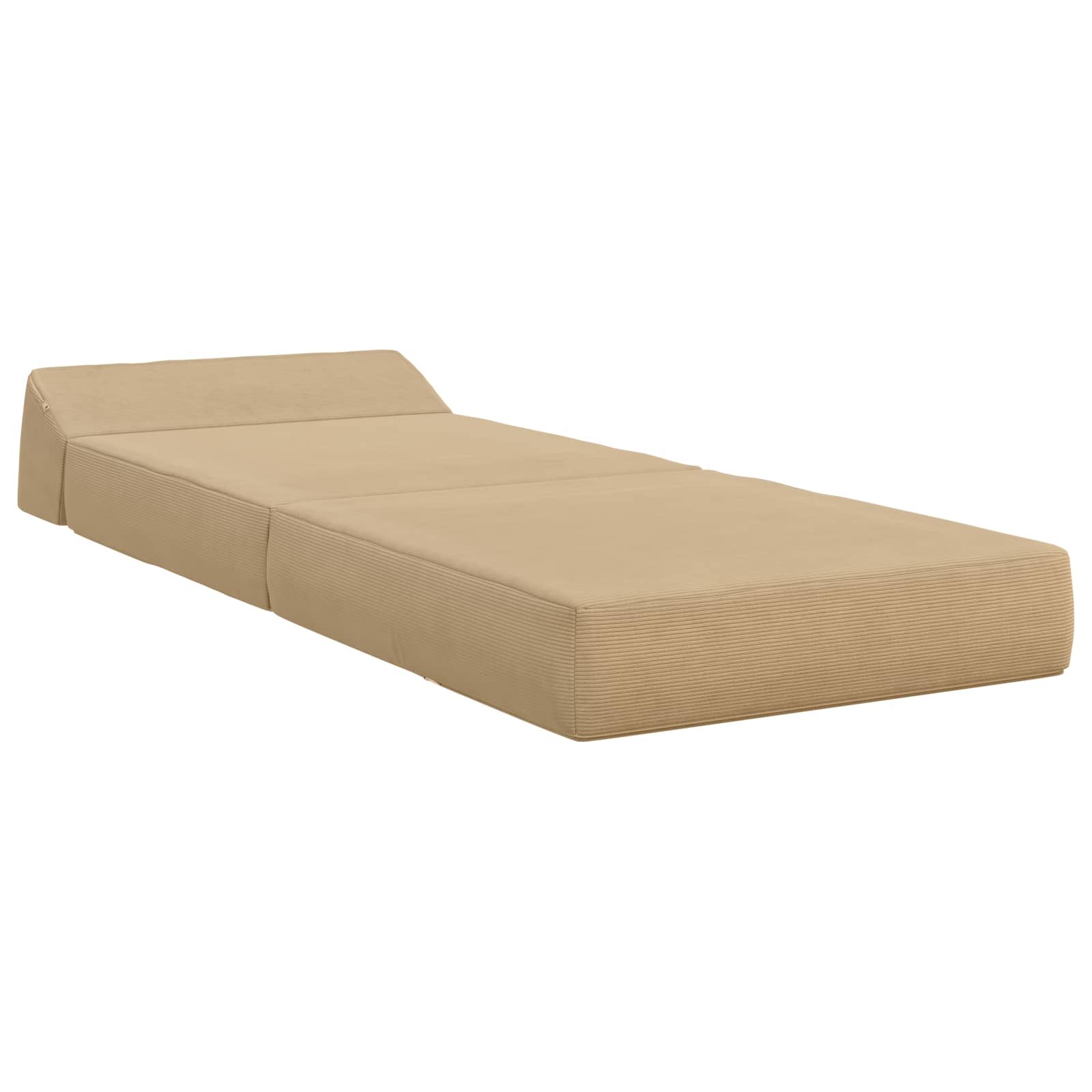 Vouwbare Bankbed Groen Grijs 60 x 70 x 41 cm Stof – afbeelding 3