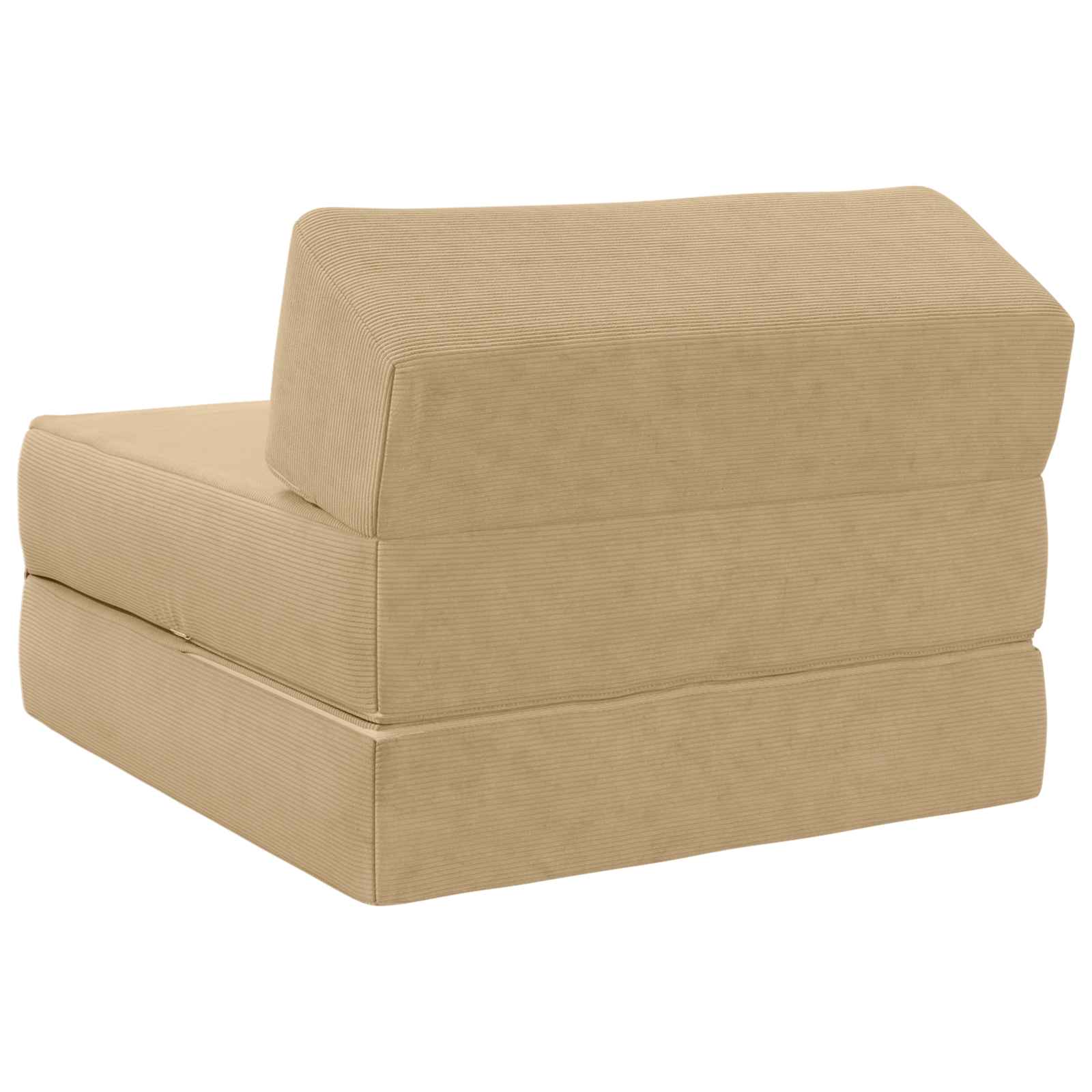 Vouwbare Bankbed Groen Grijs 60 x 70 x 41 cm Stof – afbeelding 5