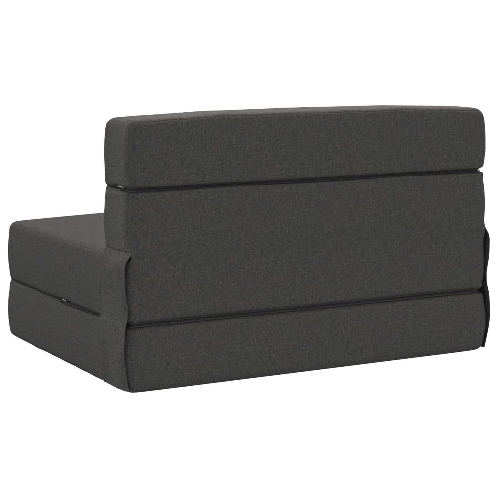 Vouwbare Bankbed Donkergrijs 70 x 72 x 60 cm Stof – afbeelding 5