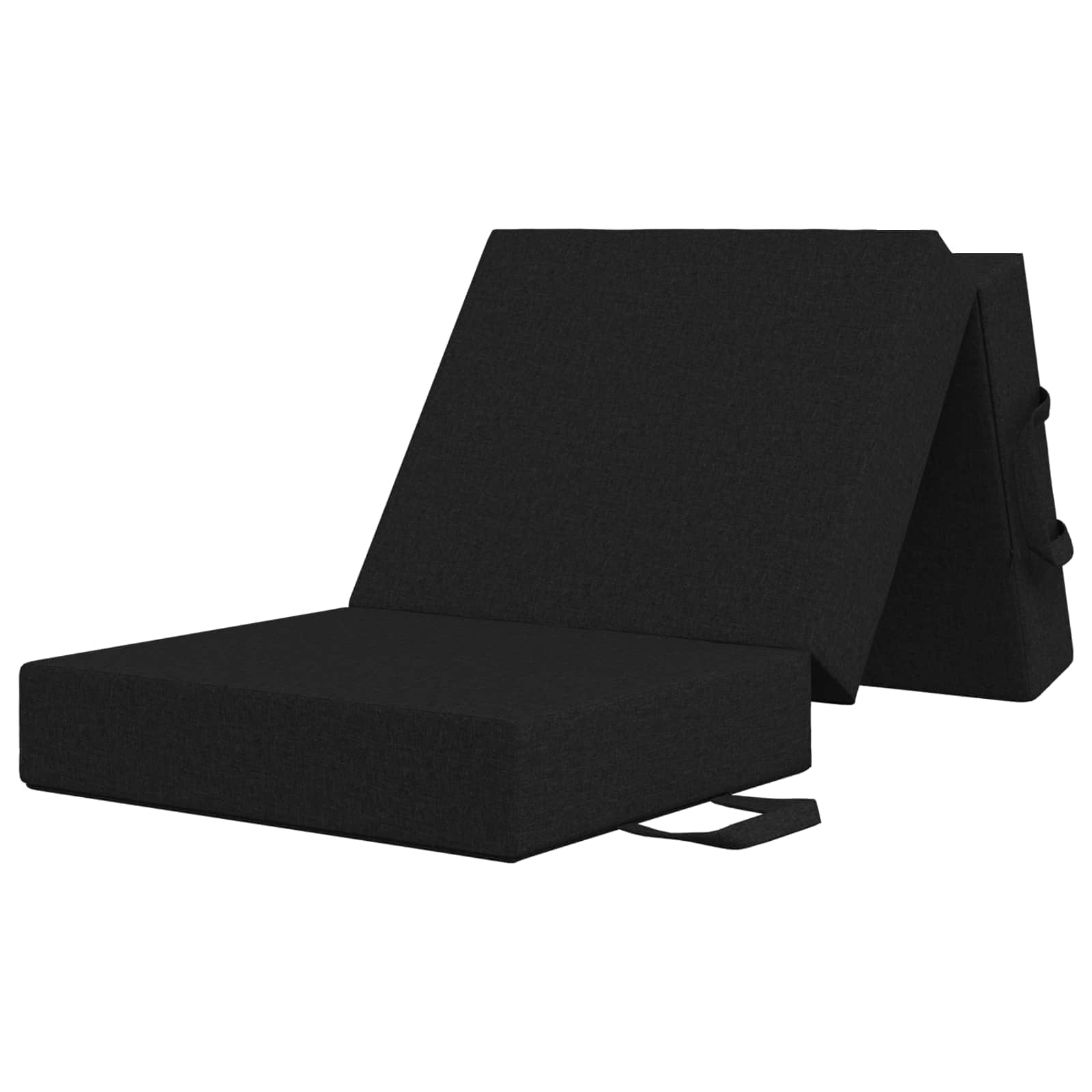 Vouwbare Bankbed 75 x 67 x 45 cm Zwart – afbeelding 3