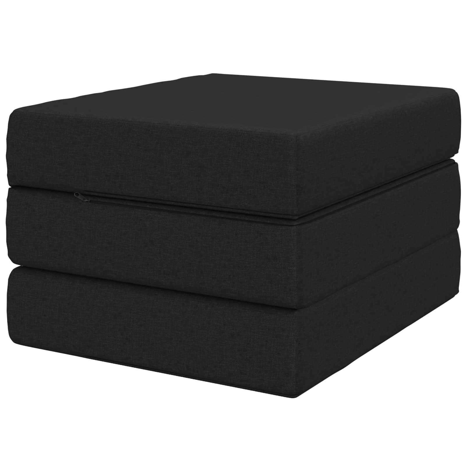 Vouwbare Bankbed 75 x 67 x 45 cm Zwart – afbeelding 5
