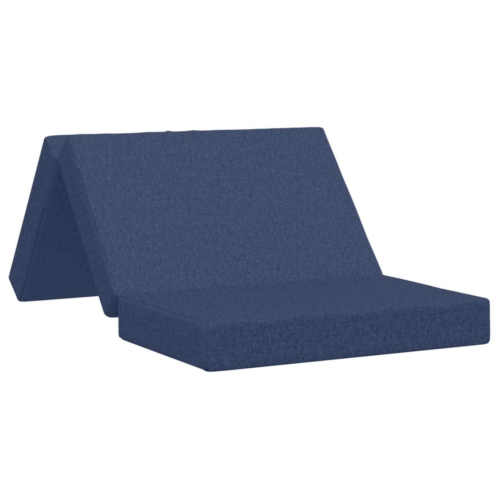 Vouwbare Bankbed 100 x 67 x 45 cm Blauw – afbeelding 2