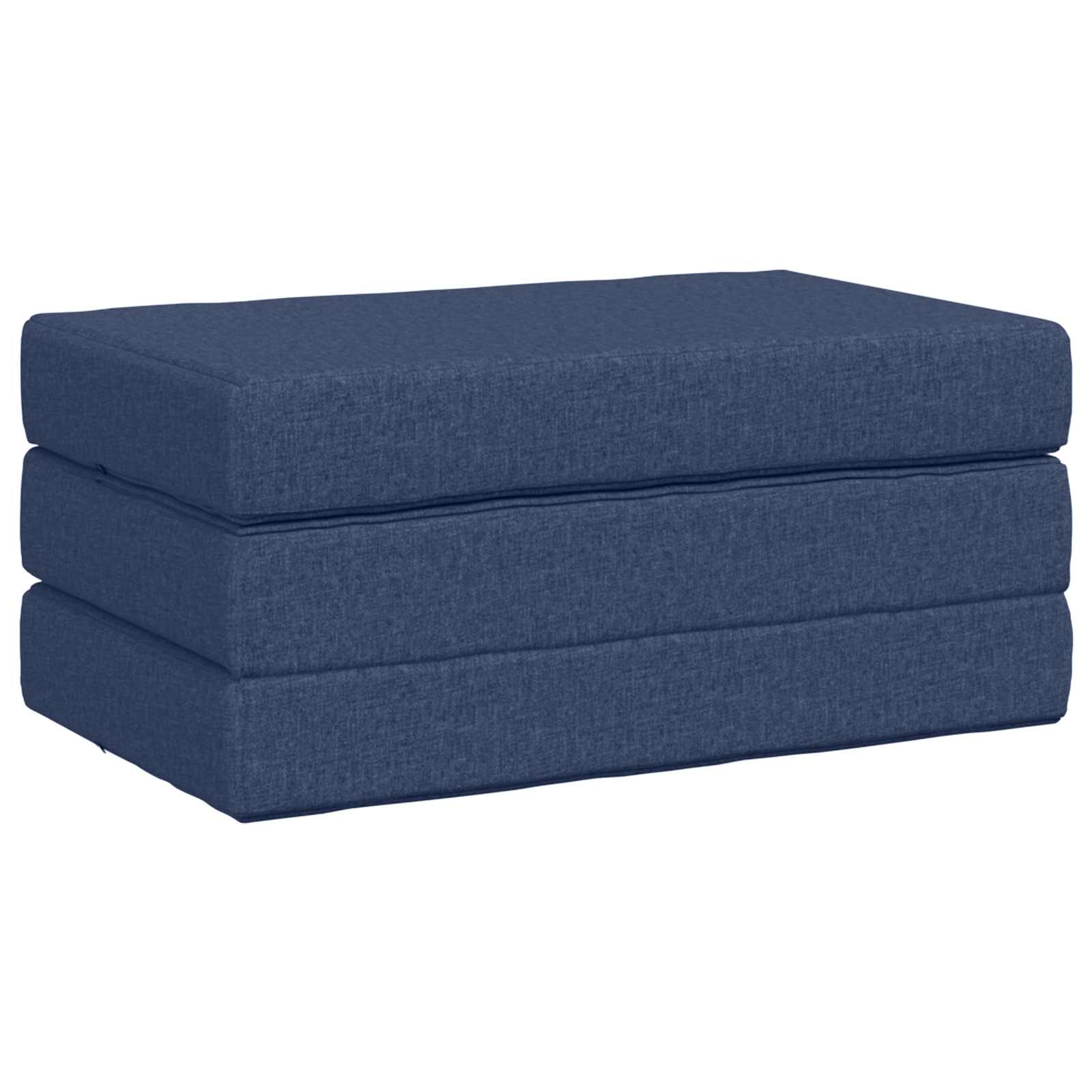 Vouwbare Bankbed 100 x 67 x 45 cm Blauw – afbeelding 3