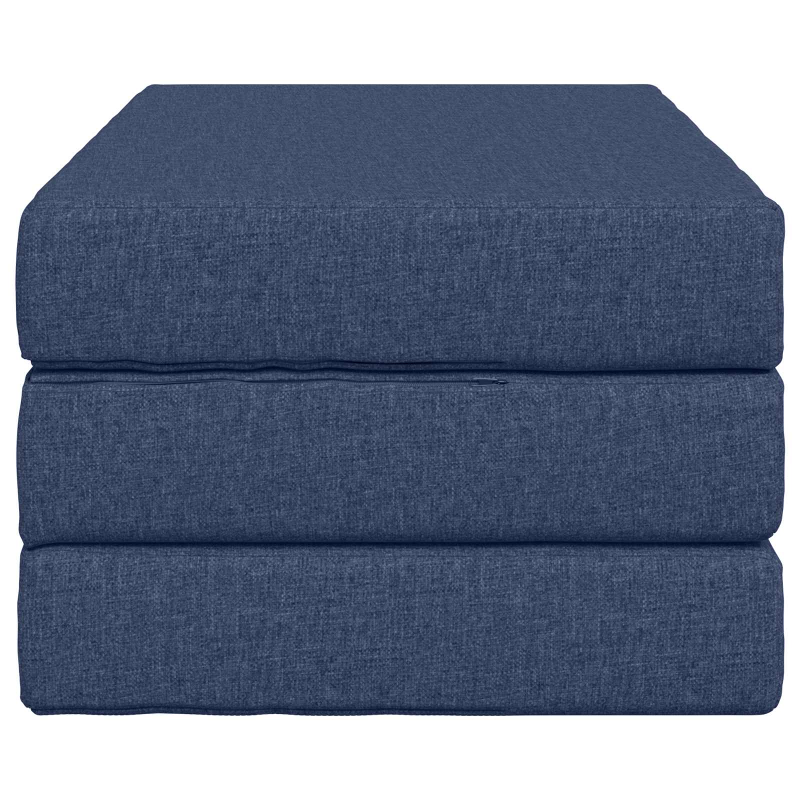 Vouwbare Bankbed 100 x 67 x 45 cm Blauw – afbeelding 4