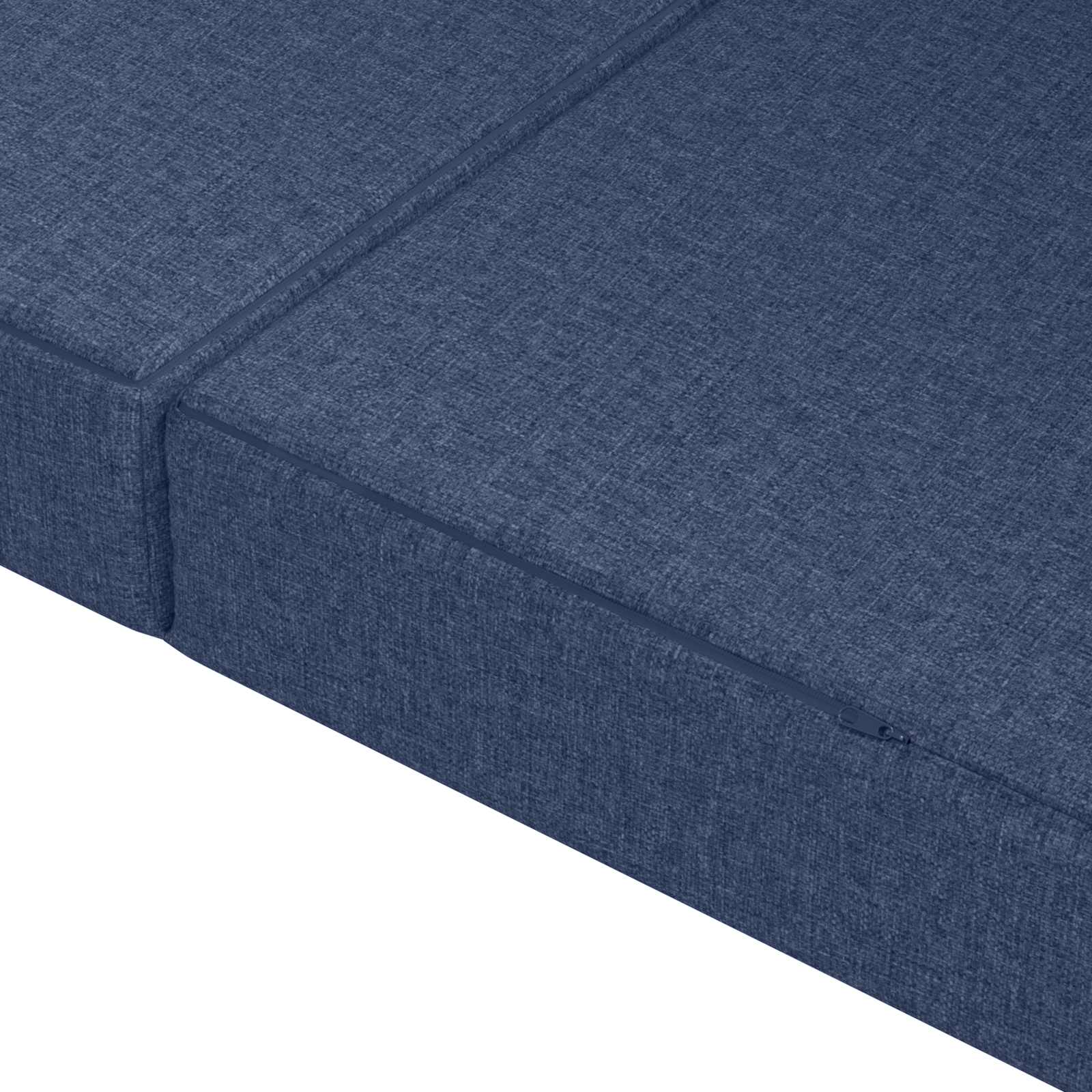 Vouwbare Bankbed 100 x 67 x 45 cm Blauw – afbeelding 7