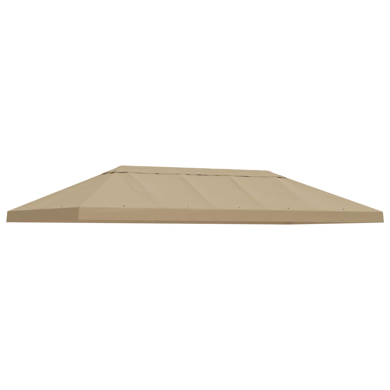 Gazebo Luifel Dekking 6 x 3 m Beige Polyester 190 – afbeelding 2