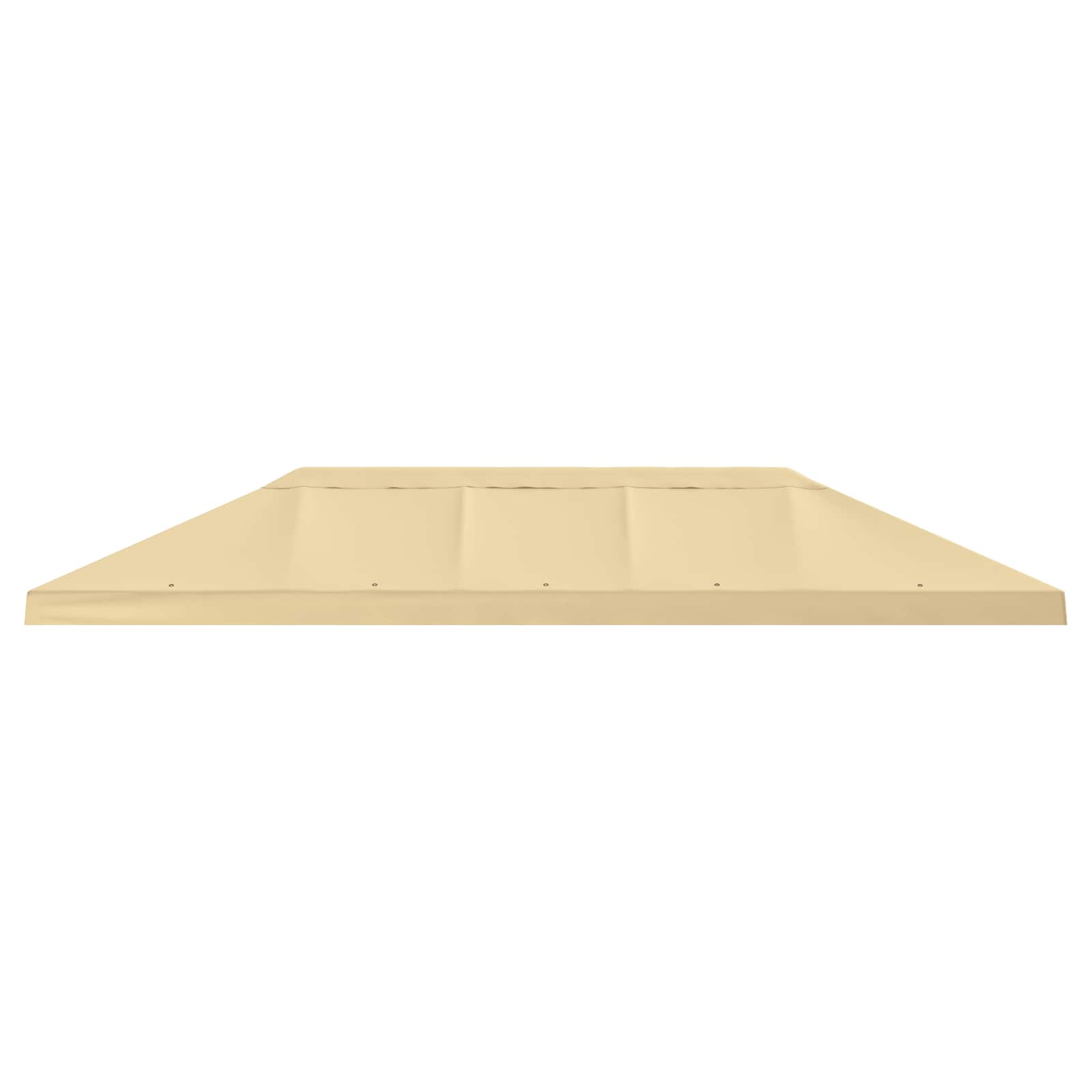 Gazebo Luifel Dekking 6 x 3 m Crèmekleurig Polyester 190 – afbeelding 3