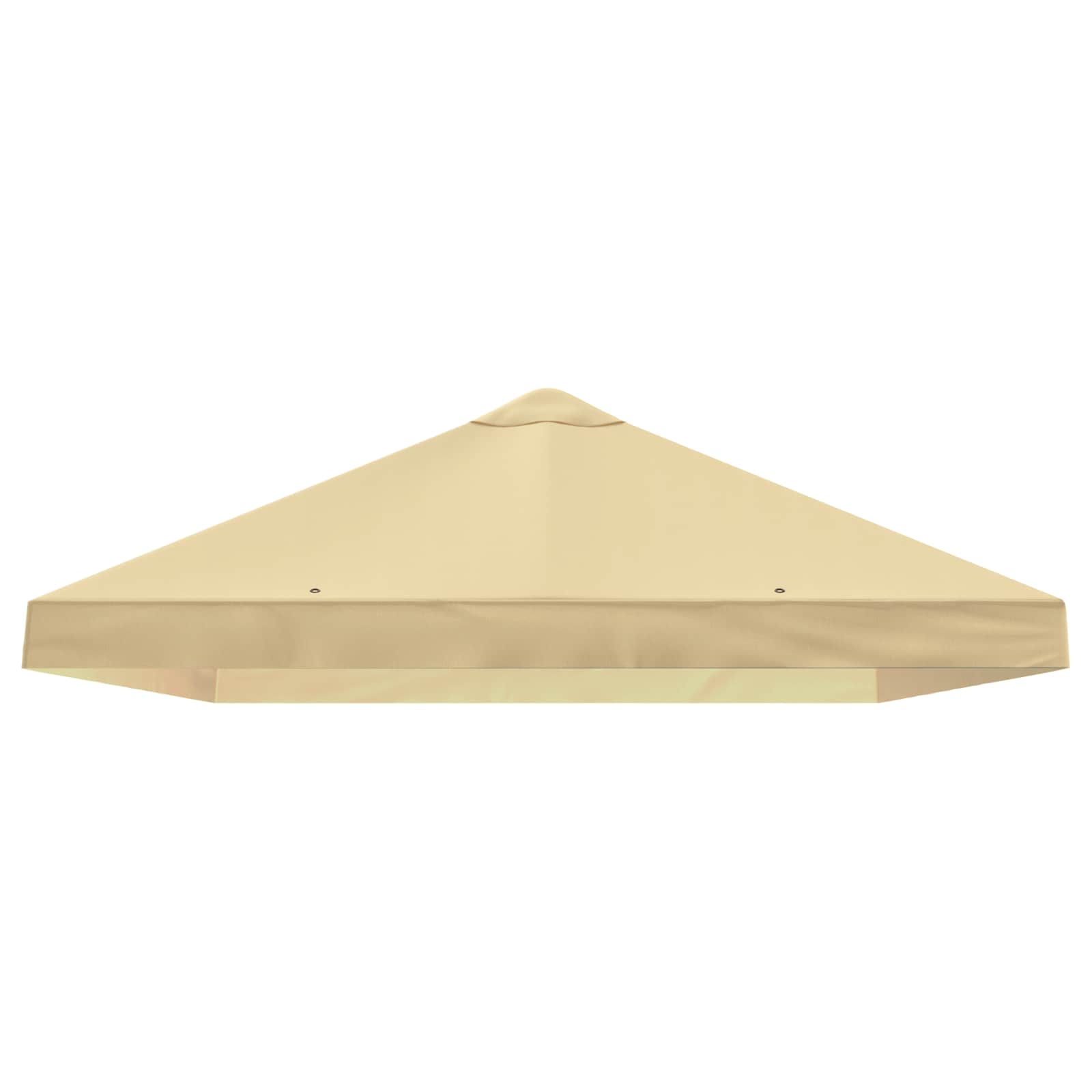 Gazebo Luifel Dekking 6 x 3 m Crèmekleurig Polyester 190 – afbeelding 4