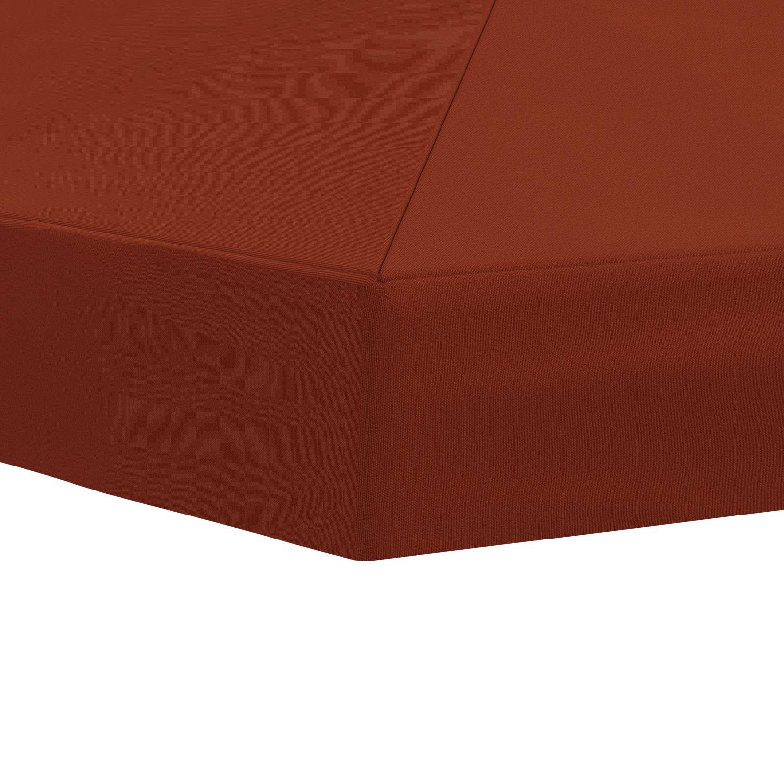 Gazebo Luifel Dekking 6 x 3 m Terracotta Polyester 190 – afbeelding 5