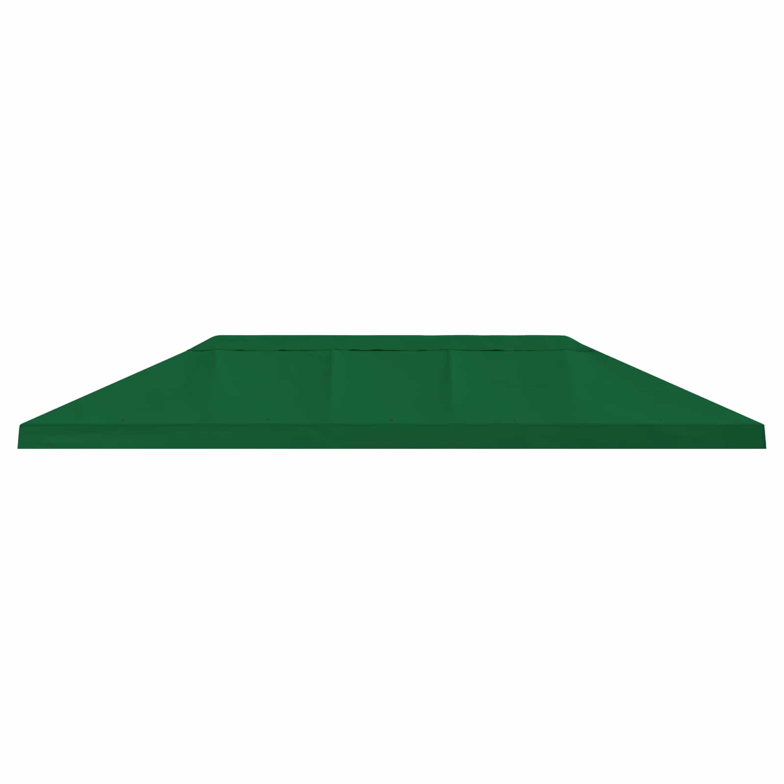 Gazebo Luifel Dekking 6 x 3 m Groen Polyester 190 – afbeelding 3