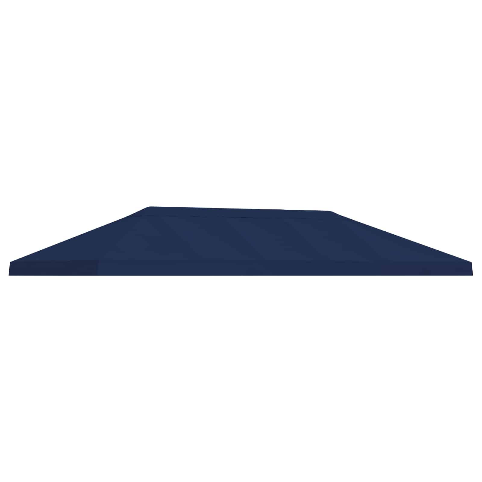 Gazebo Luifel Dekking 6 x 3 m Blauw Polyester 190 – afbeelding 2