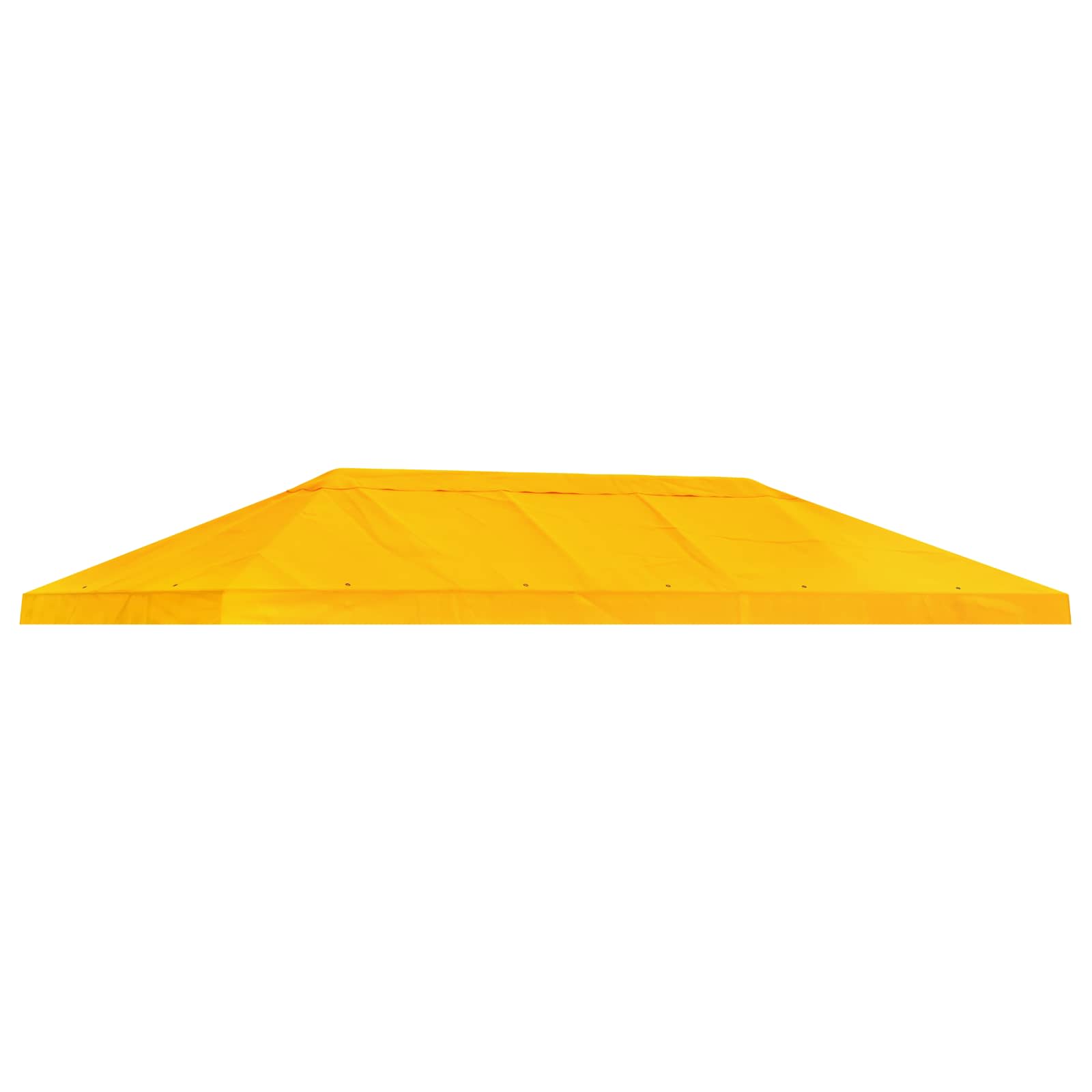 Gazebo Luifel Dekking 6 x 3 m Geel Polyester 190 – afbeelding 2