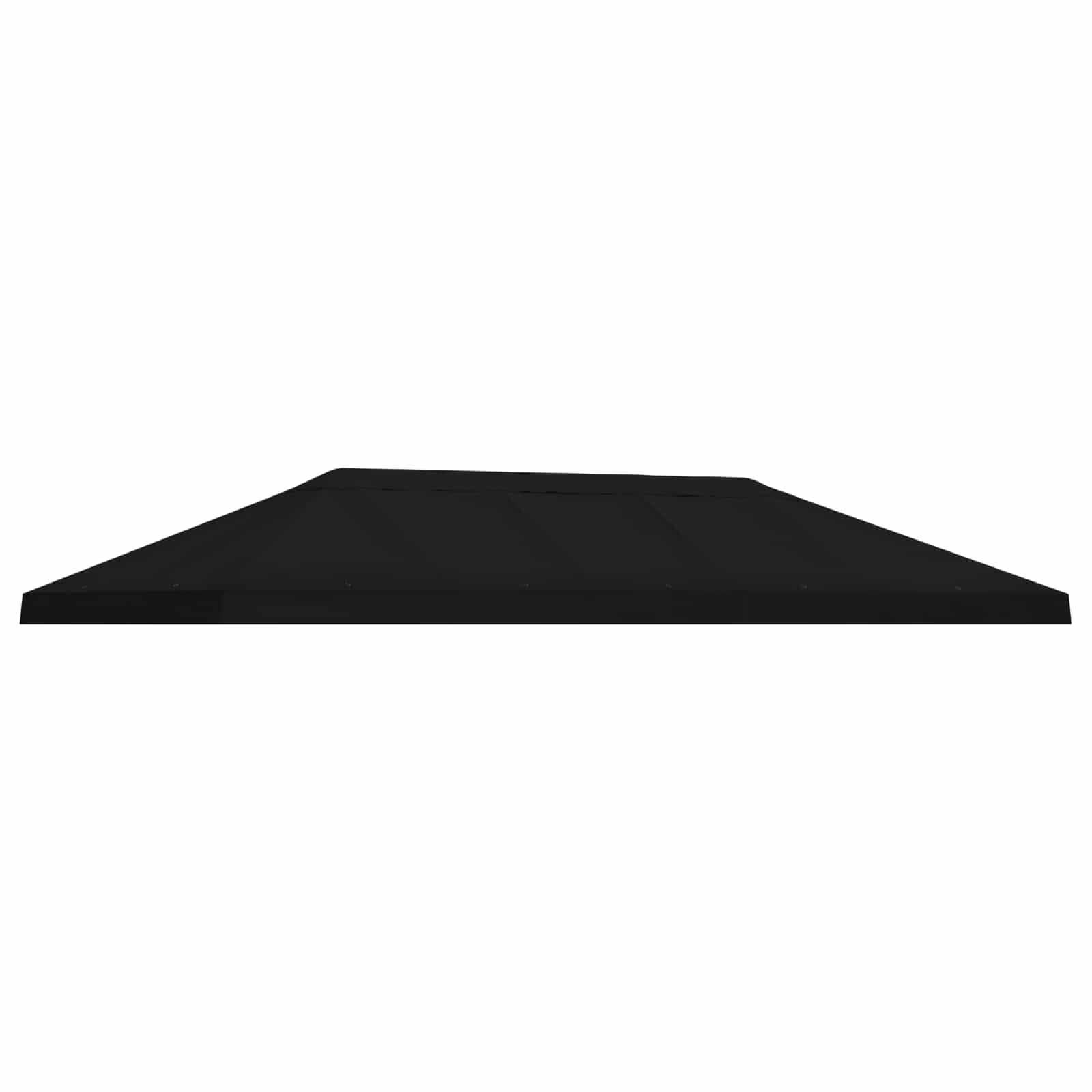Gazebo Luifel Dekking 6 x 3 m Zwart Polyester 190 – afbeelding 2
